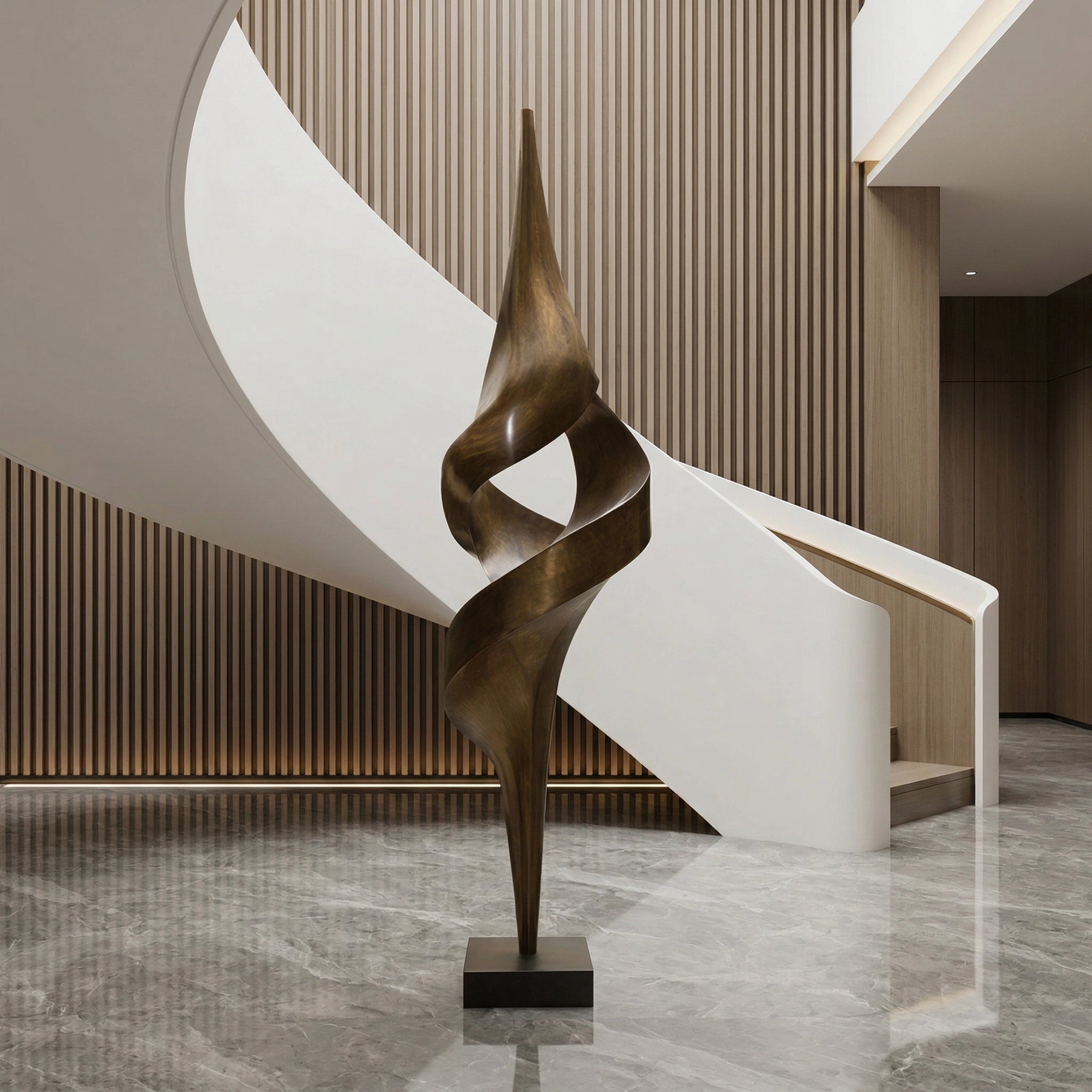 Vela-Bronze--Brass-Spiral-Sculpture-Entrance-Statement-VSBS-6284-04