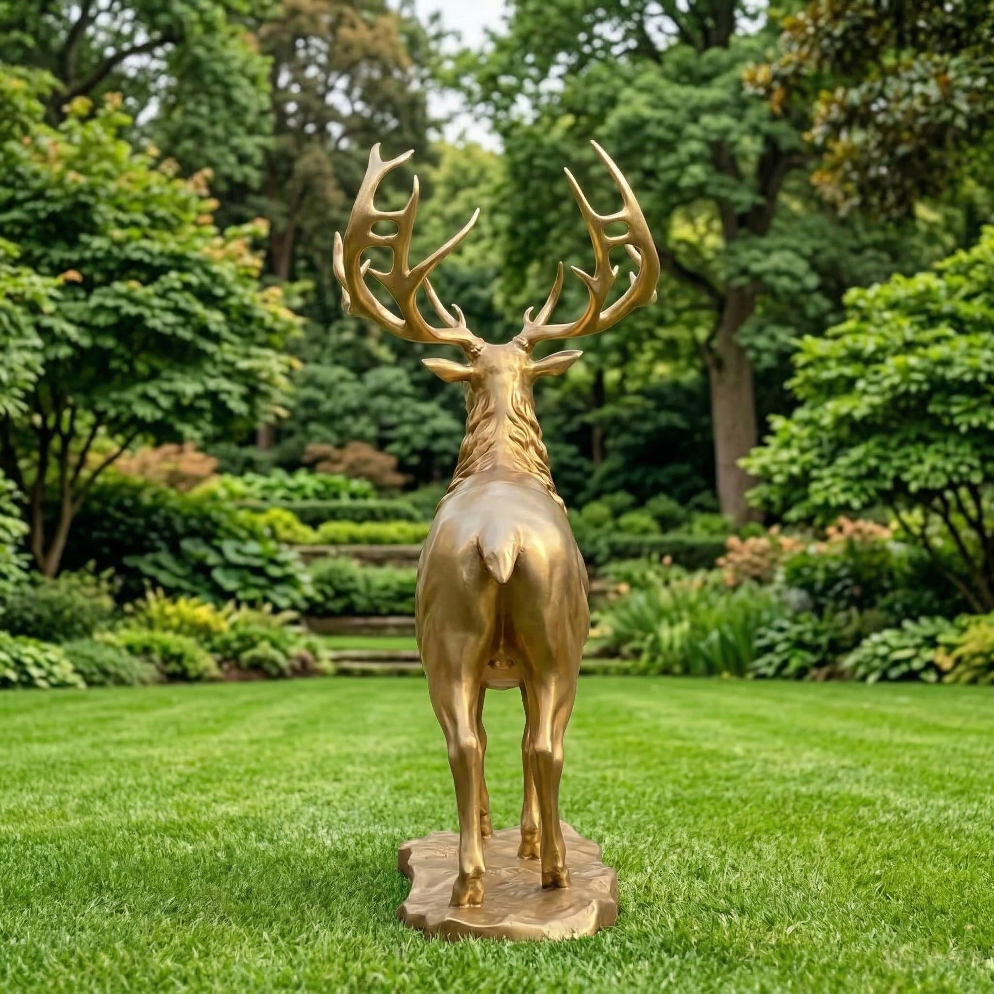 Vela-Bronze--Brass-Stag-Sculpture-Garden-Statement-VSBS-8773-02