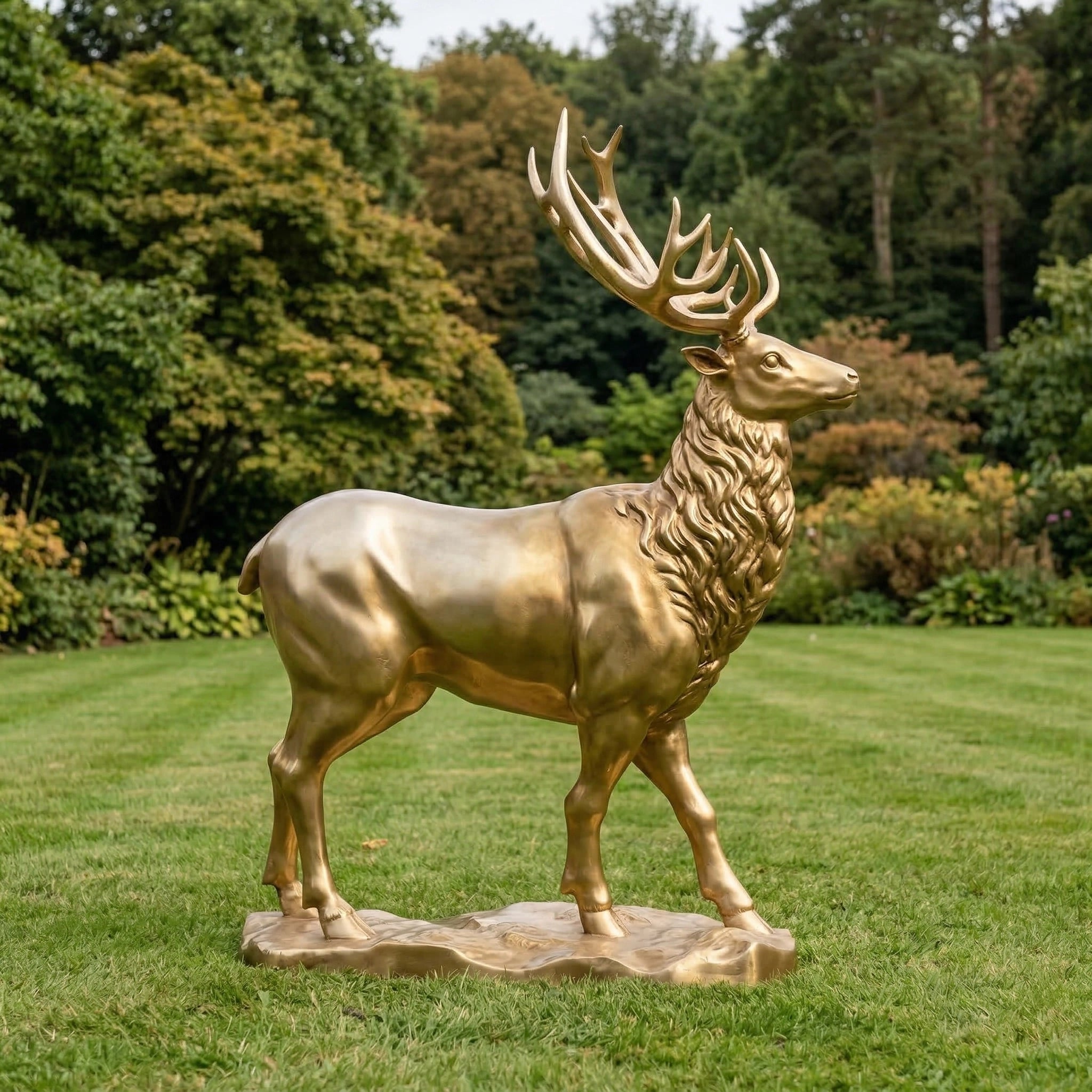 Vela-Bronze--Brass-Stag-Sculpture-Garden-Statement-VSBS-8773-03