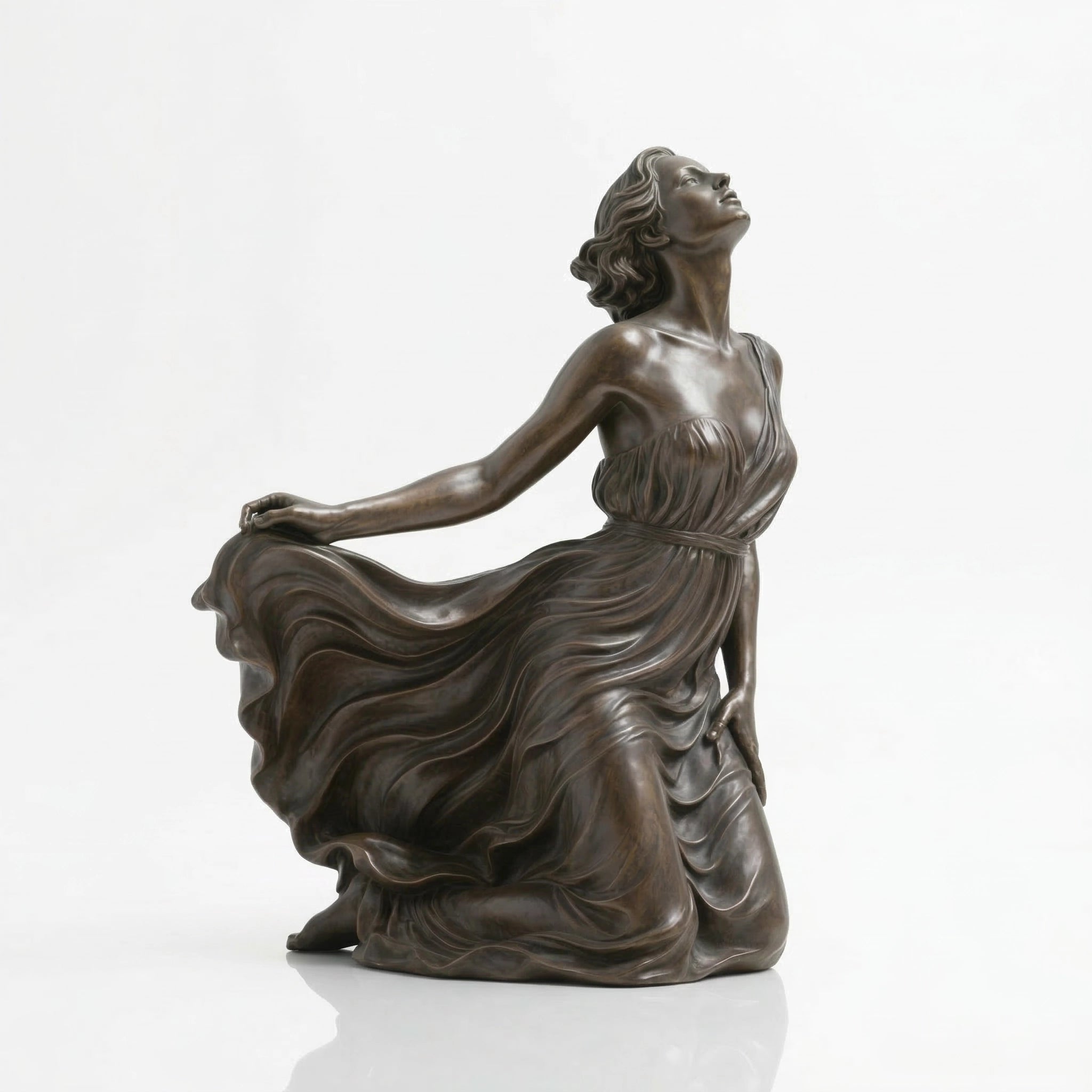 Vela-Bronze--Brass-Uplifted-Woman-Sculpture-Garden-Drapery-VSBS-7346-06