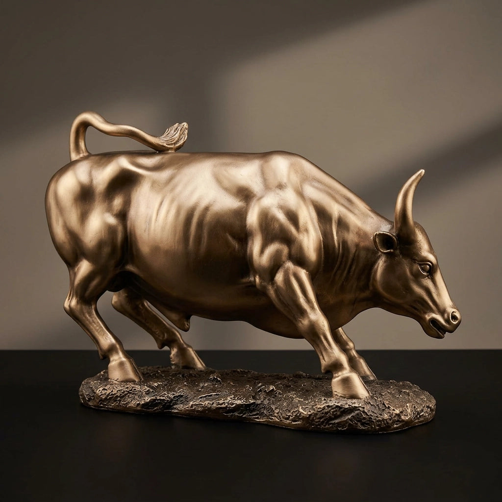 Vela-Bronze--Brass-Wildlife--Nature-Sculpture-Forward-Leaning-VBS-8241-03