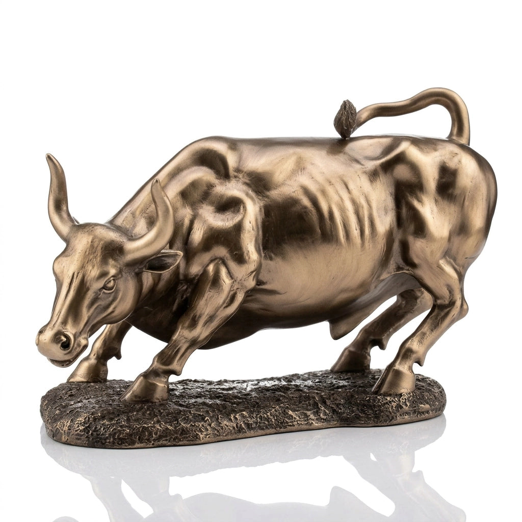 Vela-Bronze--Brass-Wildlife--Nature-Sculpture-Forward-Leaning-VBS-8241-06