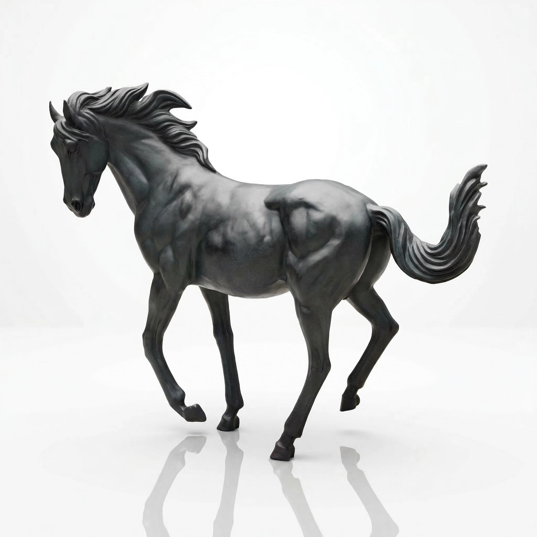 Vela-Bronze--Brass-Wildlife--Nature-Sculpture-Mid-Stride-VBSBS-6043-06