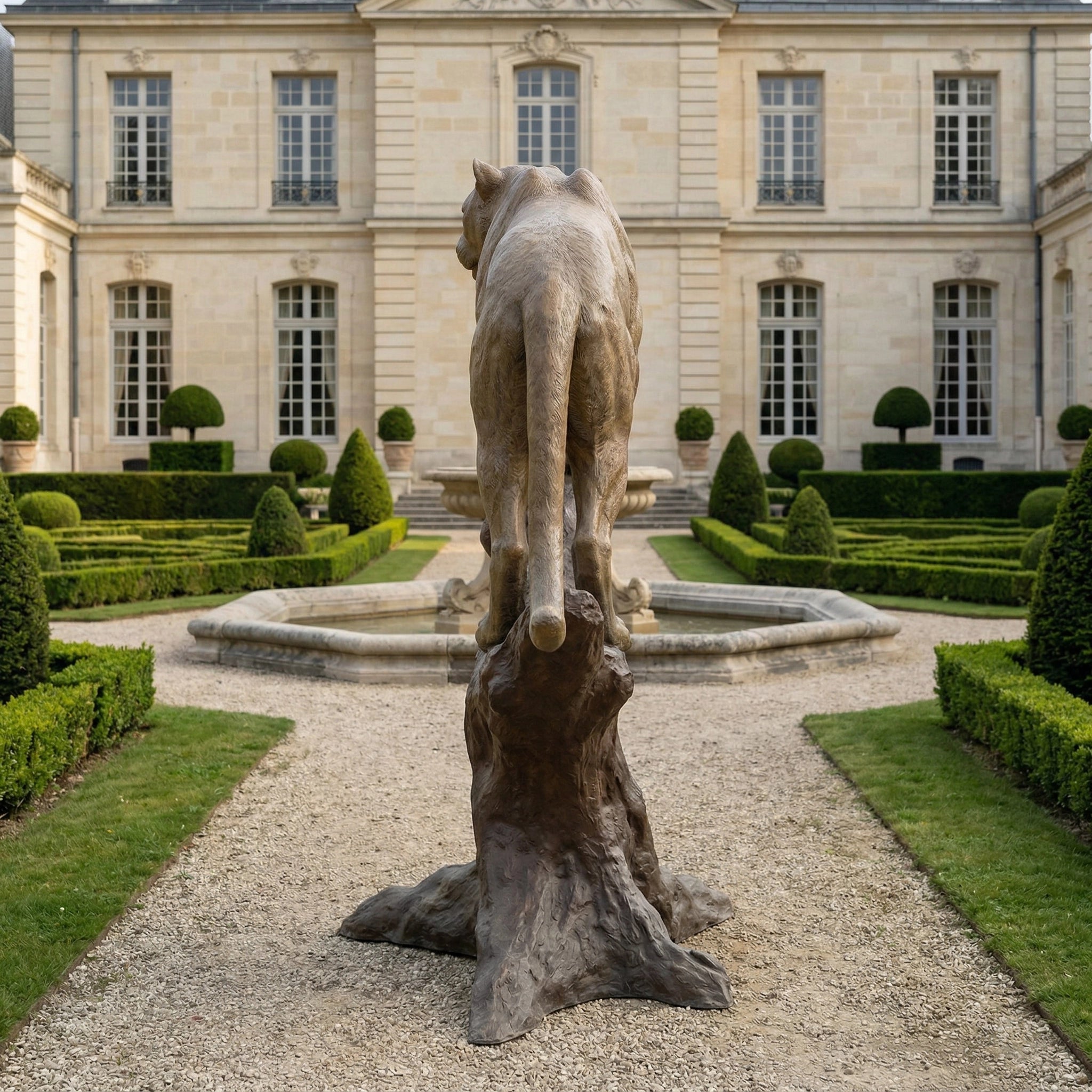Vela-Bronze--Brass-Wildlife-Sculpture-Entrance-Driveway-VSMaterialTypeCode-7412-01
