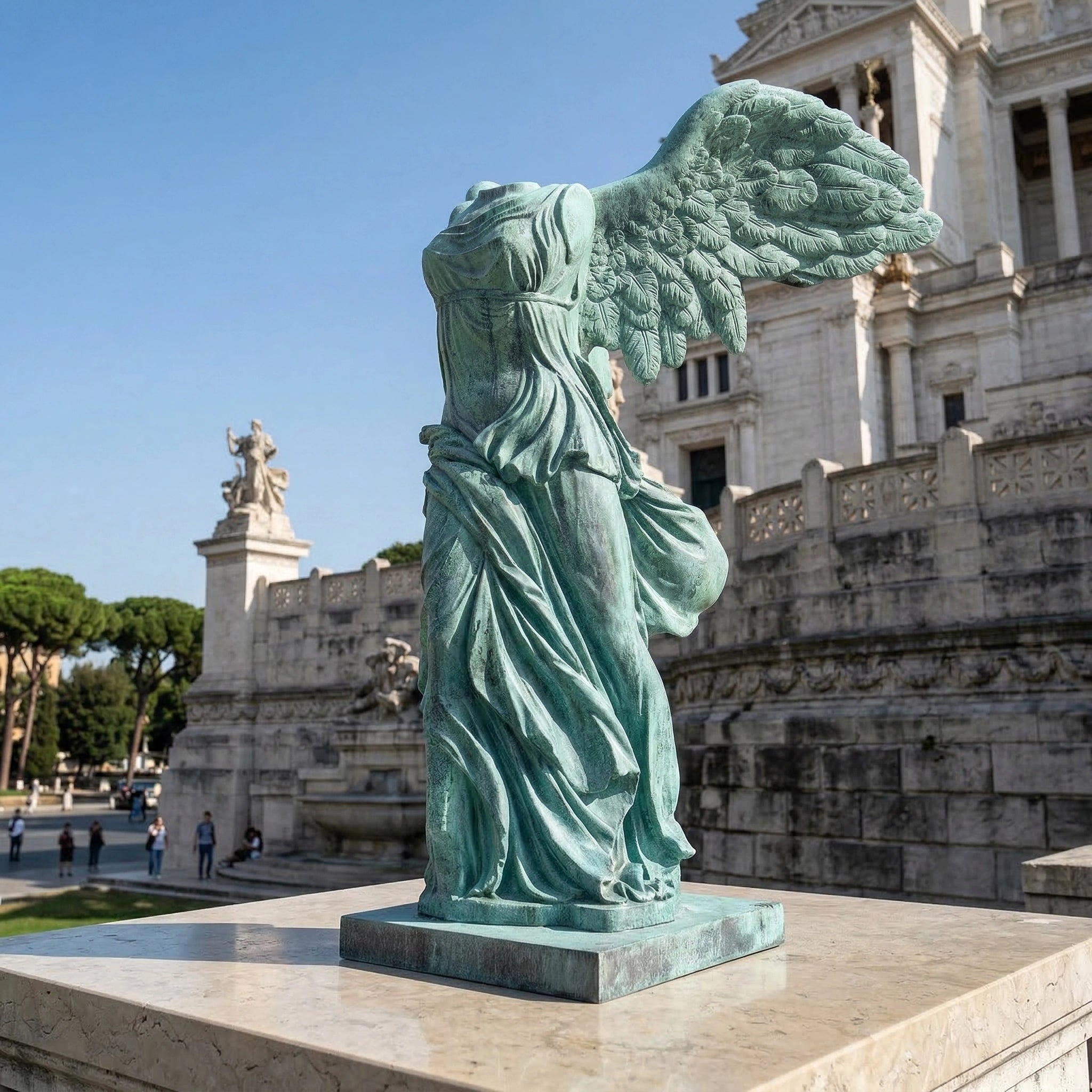 Vela-Bronze--Brass-Winged-Victory-Sculpture-Grand-Entrance-VSBS-7428-04