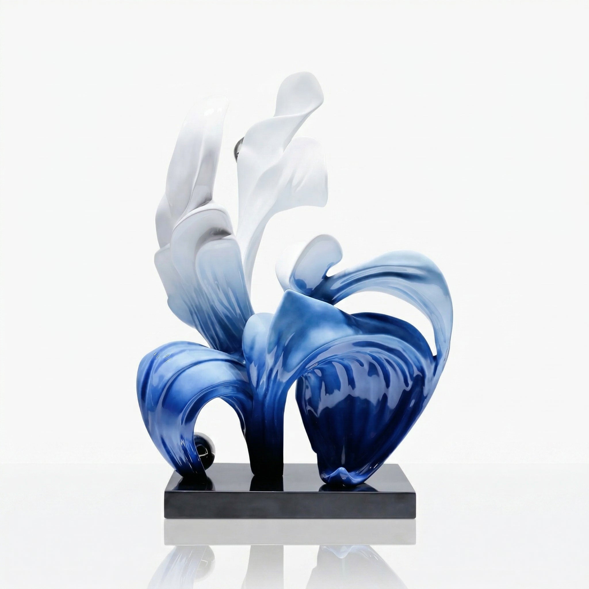Vela-Fiberglass-Abstract-Bloom-Sculpture-Black-Plinth-VSFGS-624-02