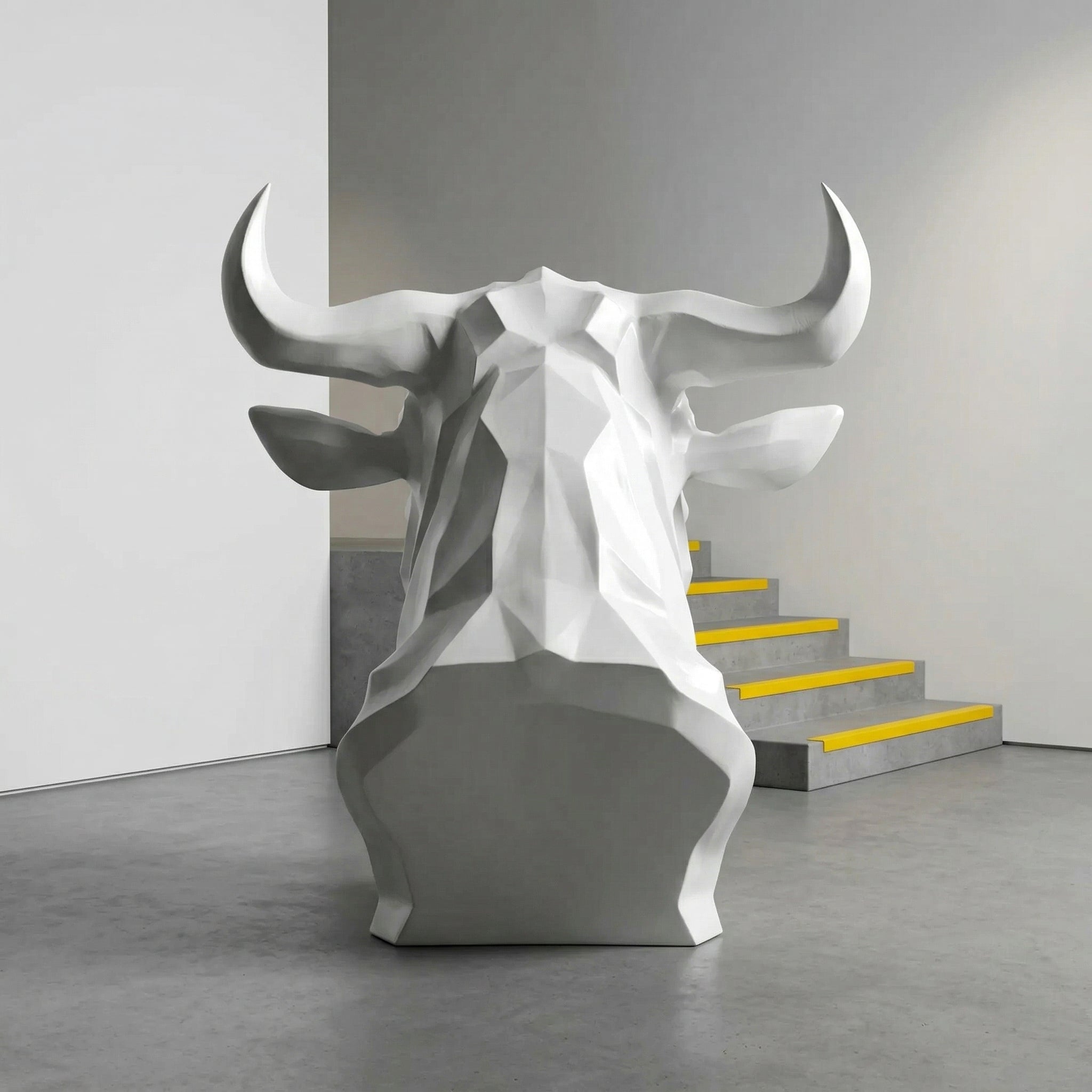 Vela-Fiberglass-Bull-Head-Sculpture-Floor-Standing-VSFGS-437-03