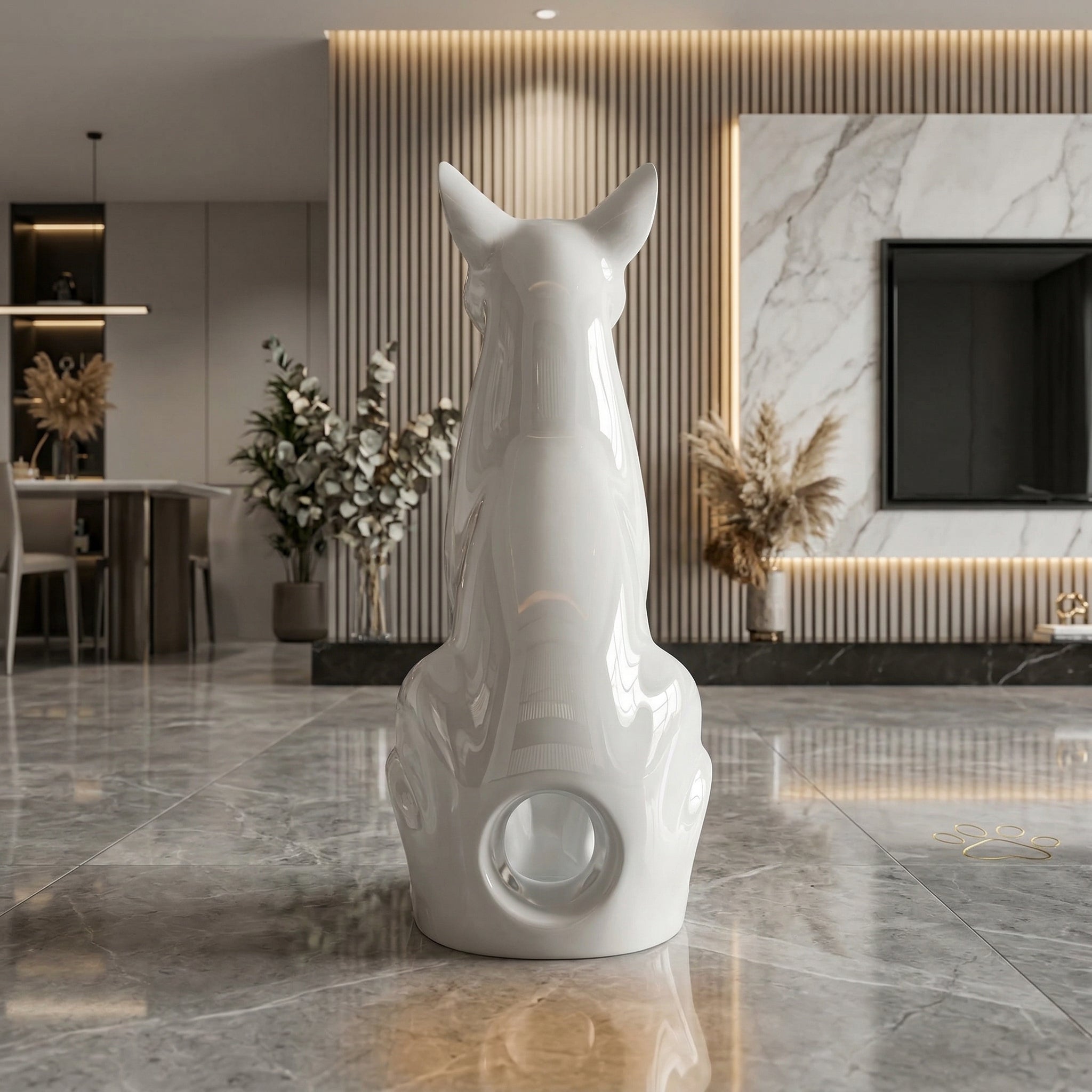 Vela-Fiberglass-Cat-Sculpture-Seated-Floor-Form-VSFGS-358-03