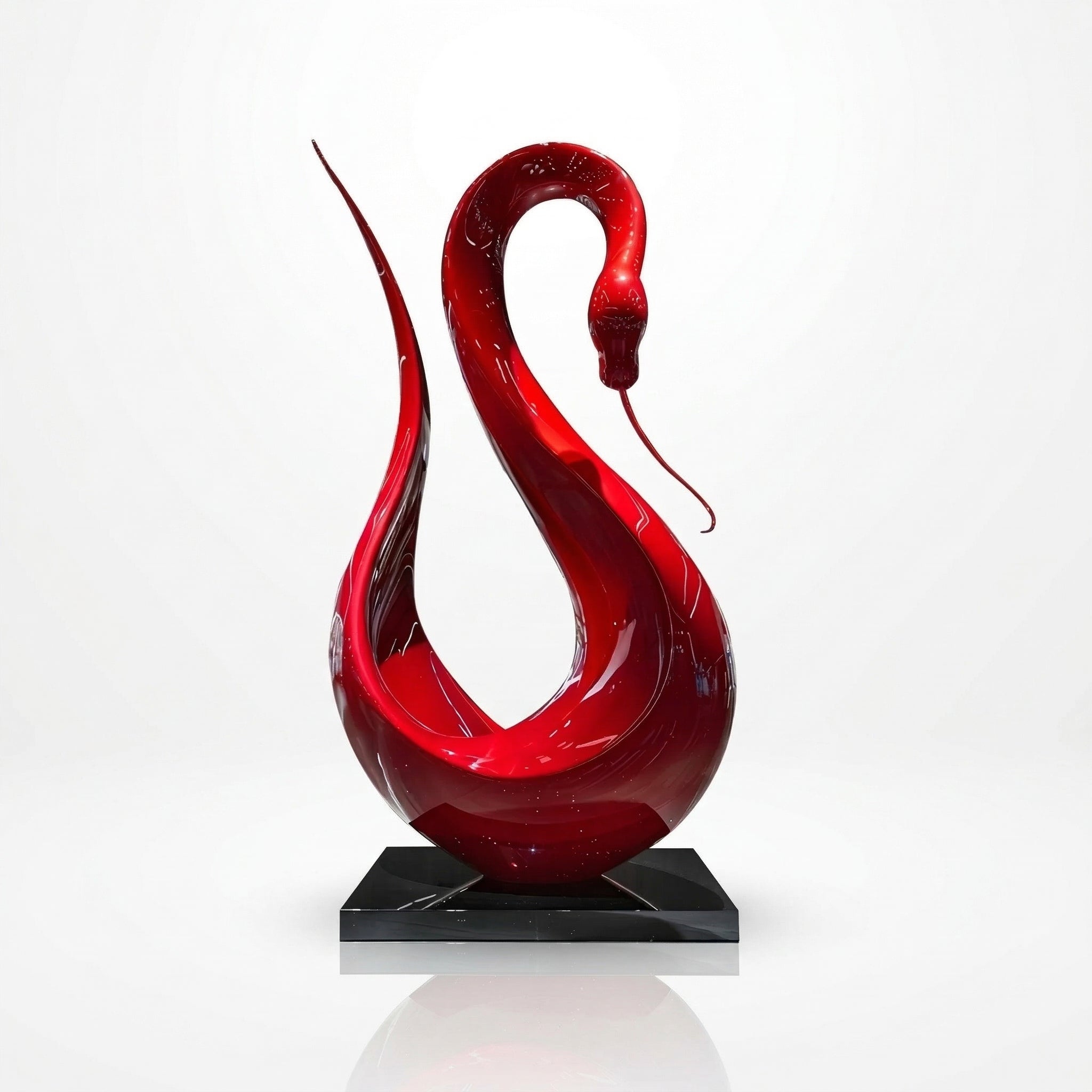 Vela-Fiberglass-Swan-Sculpture-Looped-Garden-Form-VSFGS-731-02