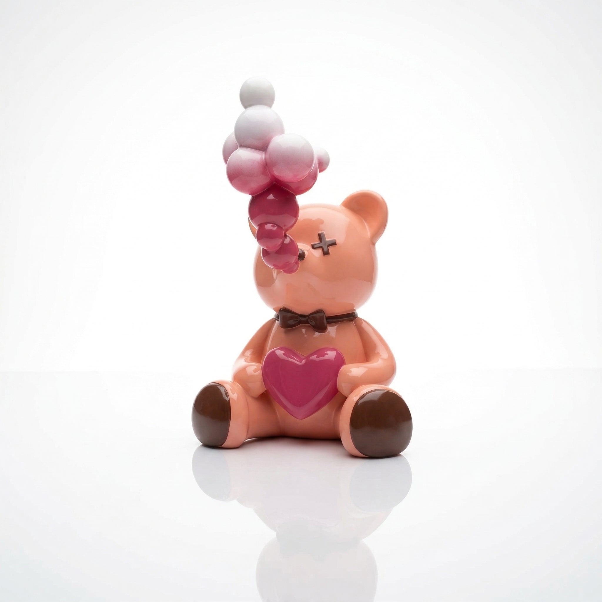 Vela-Fiberglass-Teddy-Bear-Sculpture-Tabletop-Accent-VSFGS-538-01