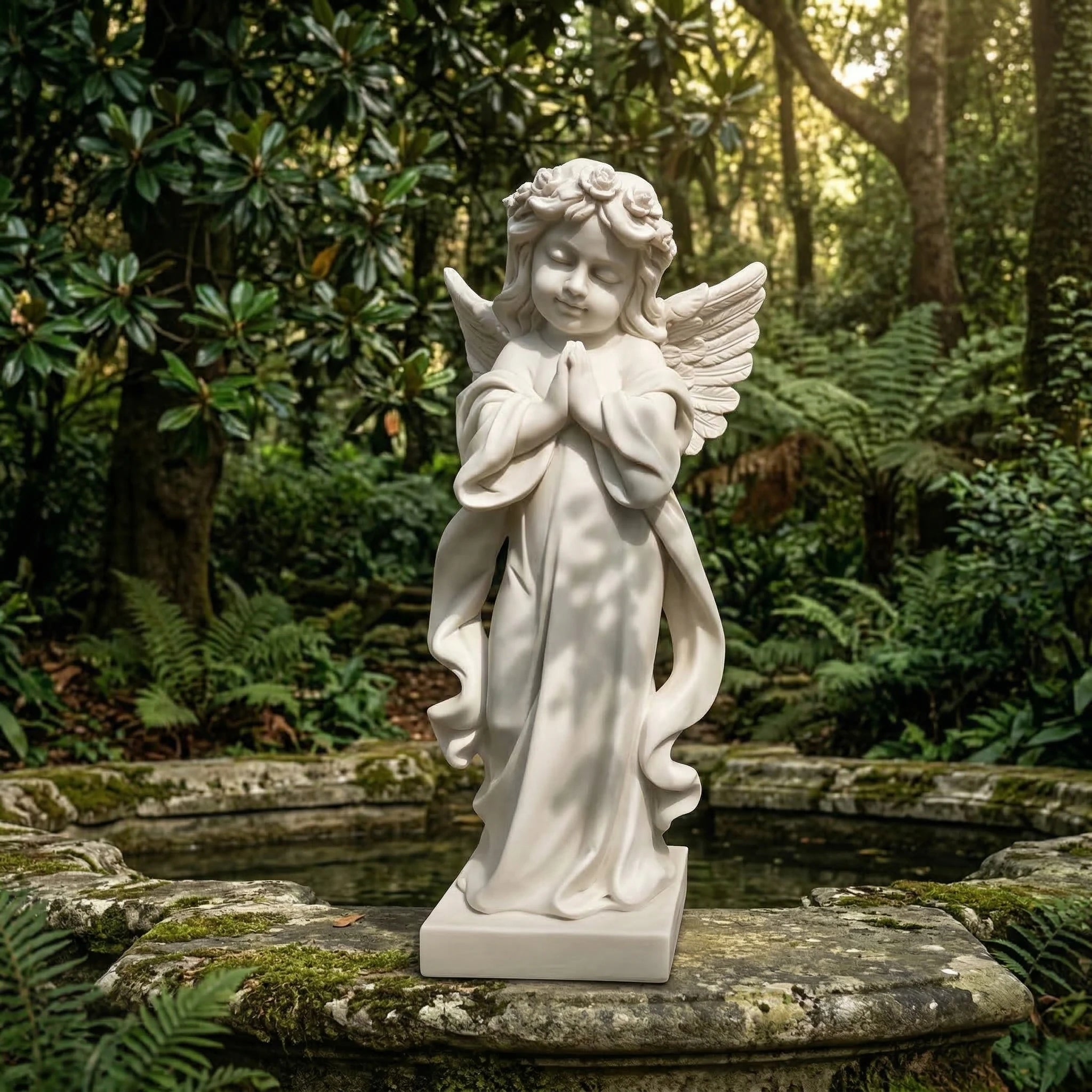 Vela-Natural-Marble-Angel-Sculpture-Garden-Devotional-VSMS-731-01