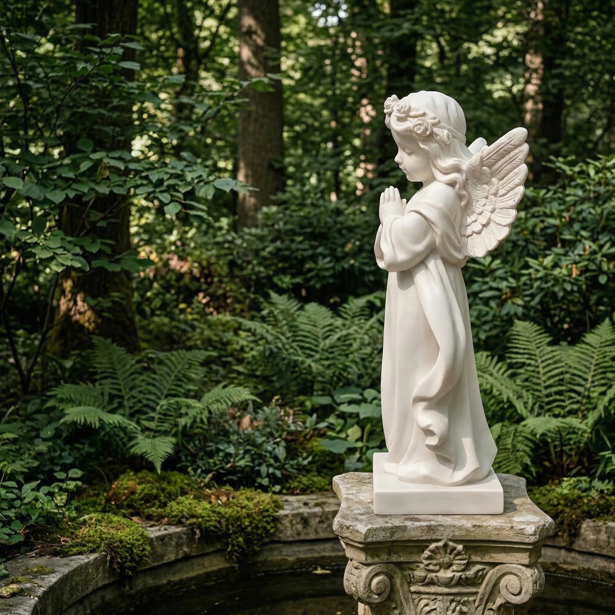 Vela-Natural-Marble-Angel-Sculpture-Garden-Devotional-VSMS-731-04