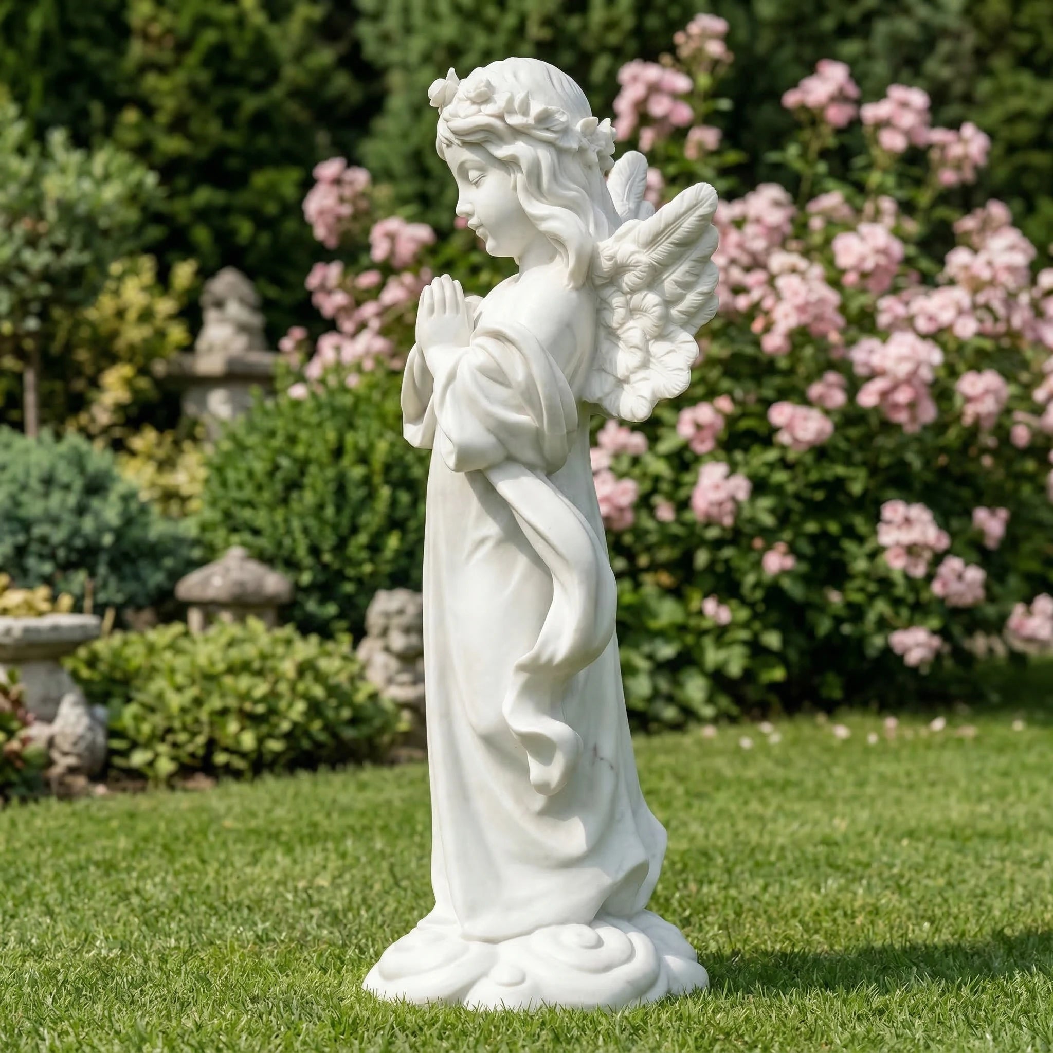 Vela-Natural-Marble-Angel-Sculpture-Garden-Figure-VSMS-592-04