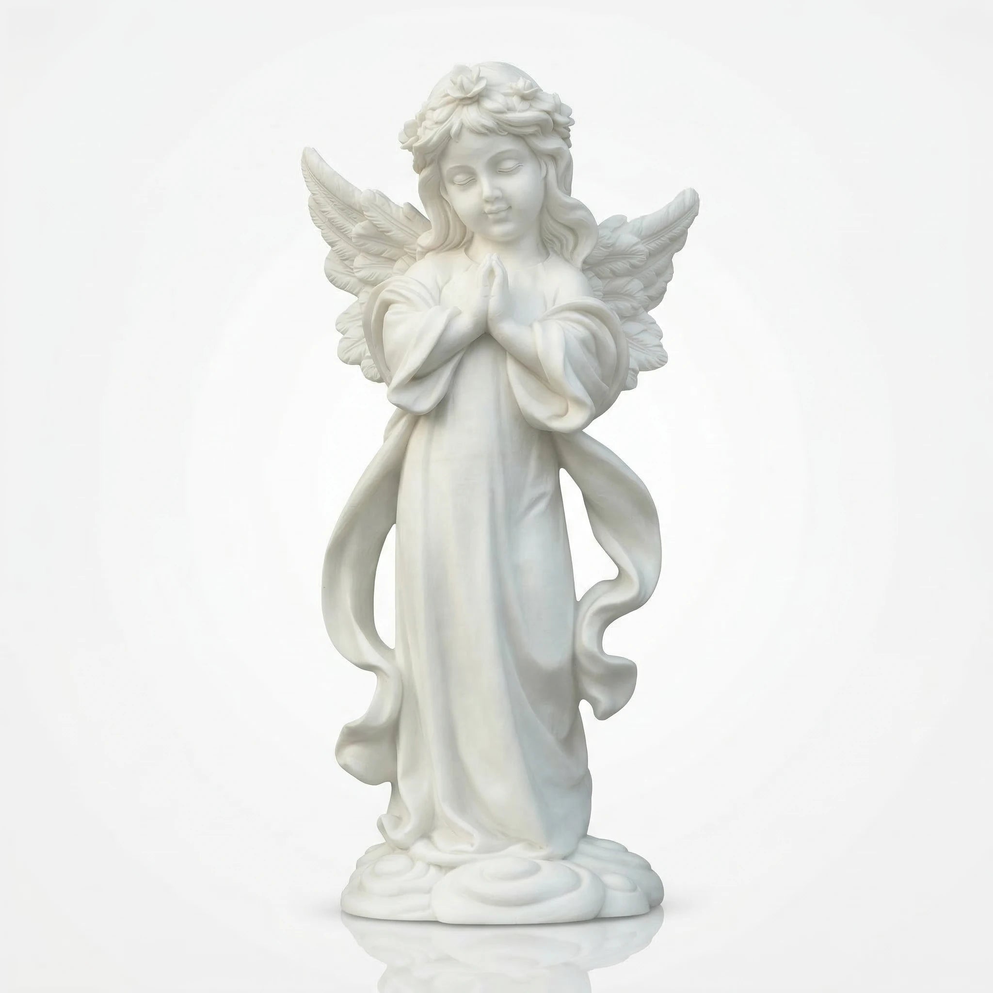 Vela-Natural-Marble-Angel-Sculpture-Garden-Figure-VSMS-592-06