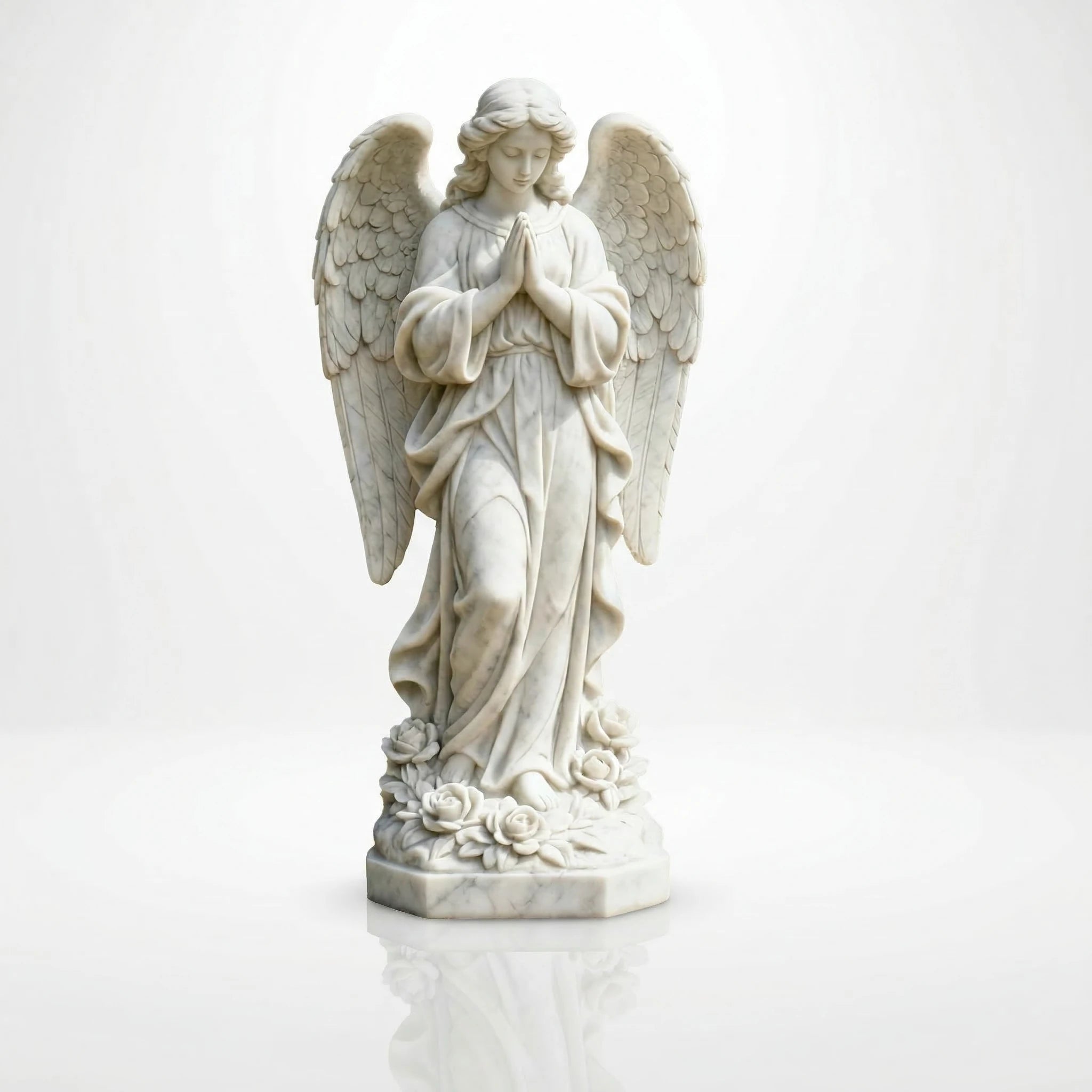 Vela-Natural-Marble-Angel-Sculpture-Prayerful-Garden-Figure-VSMS-5419-06