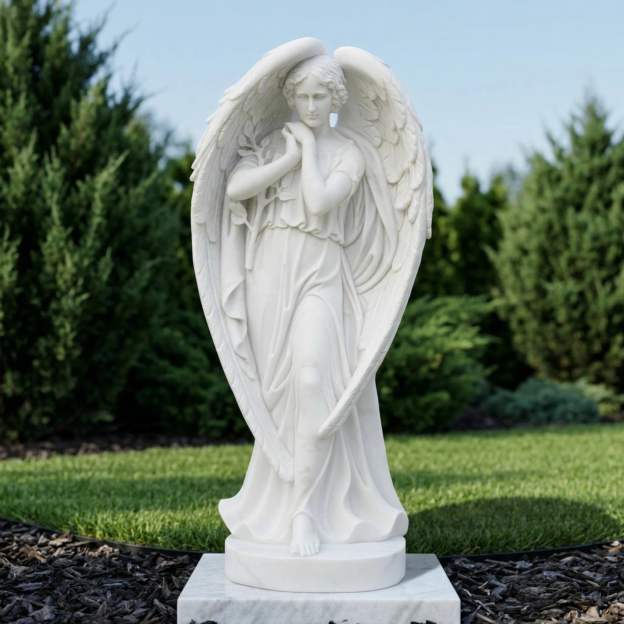 Vela-Natural-Marble-Angelic-Female-Figure-Sculpture-Guardian-Wings-VSMS-4071-01