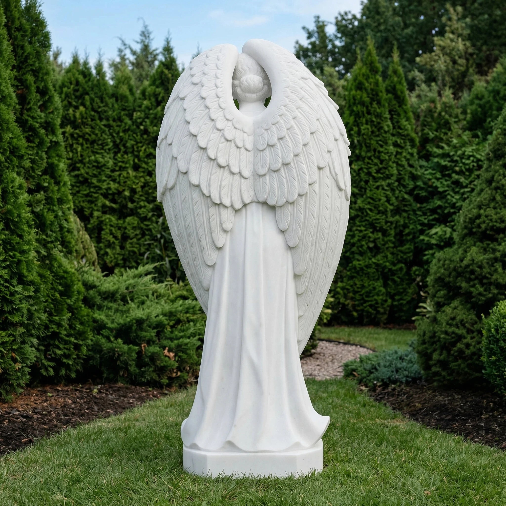 Vela-Natural-Marble-Angelic-Female-Figure-Sculpture-Guardian-Wings-VSMS-4071-02