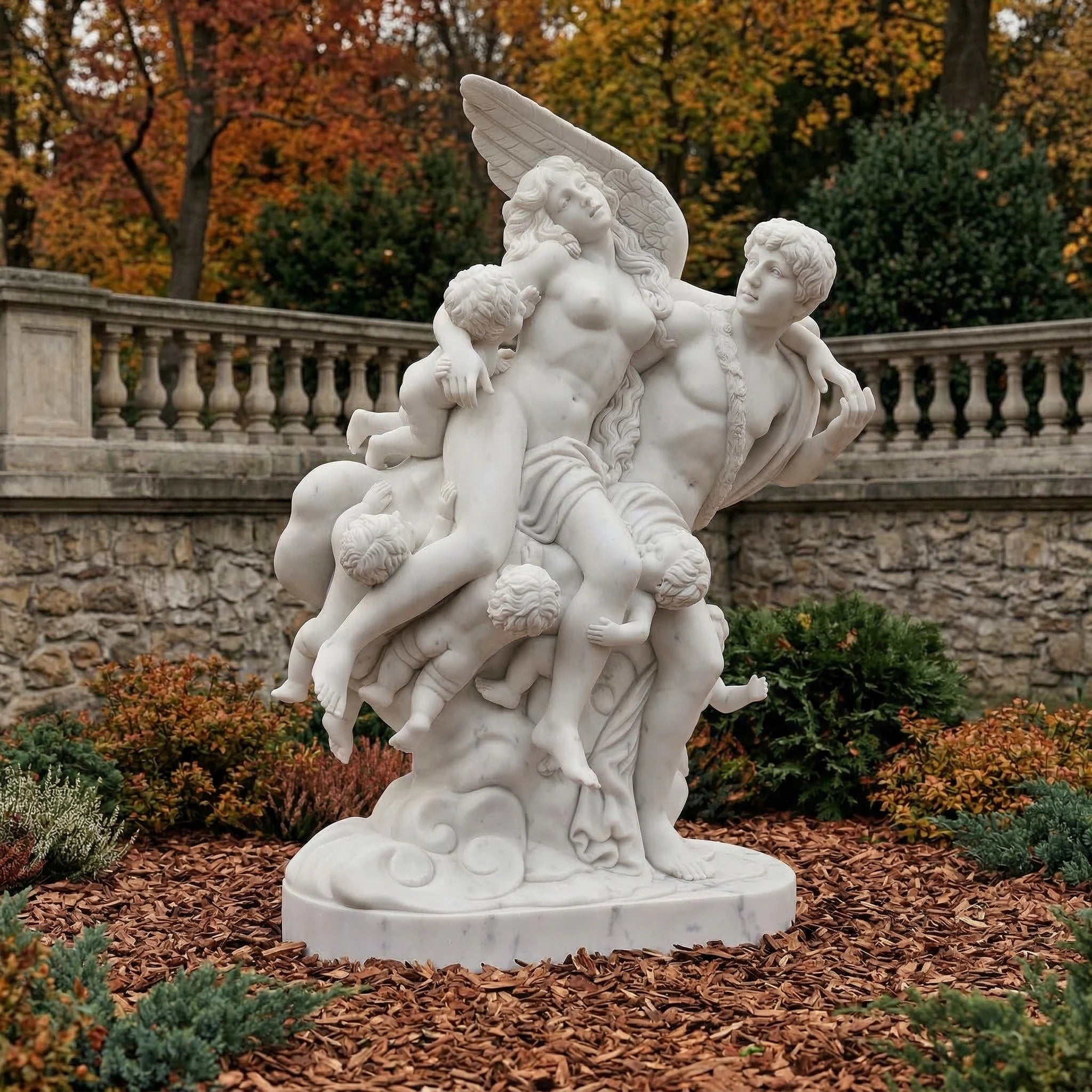 Vela-Natural-Marble-Angelic-Figural-Sculpture-Garden-Statuary-VSMS-5632-03