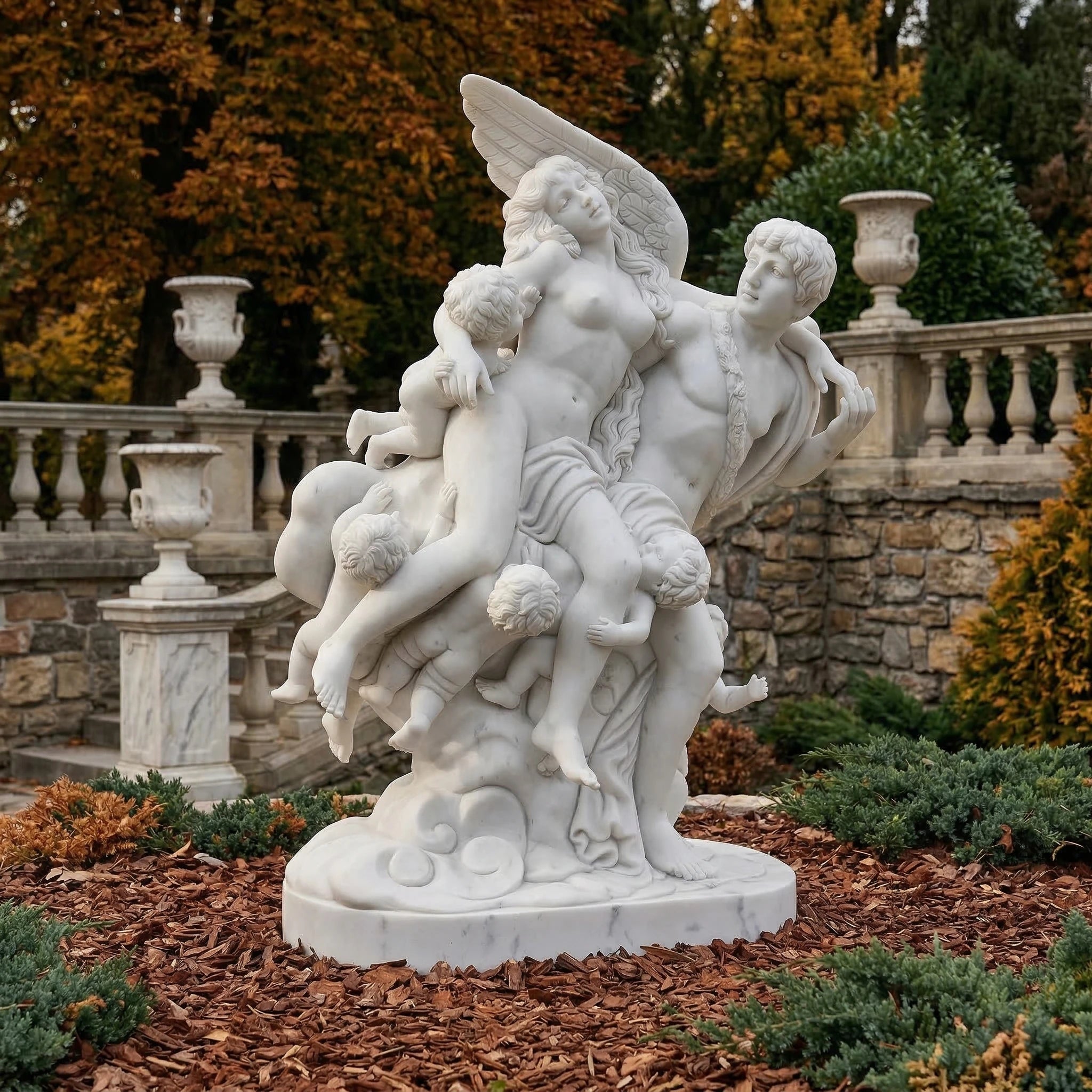 Vela-Natural-Marble-Angelic-Figural-Sculpture-Garden-Statuary-VSMS-5632-04