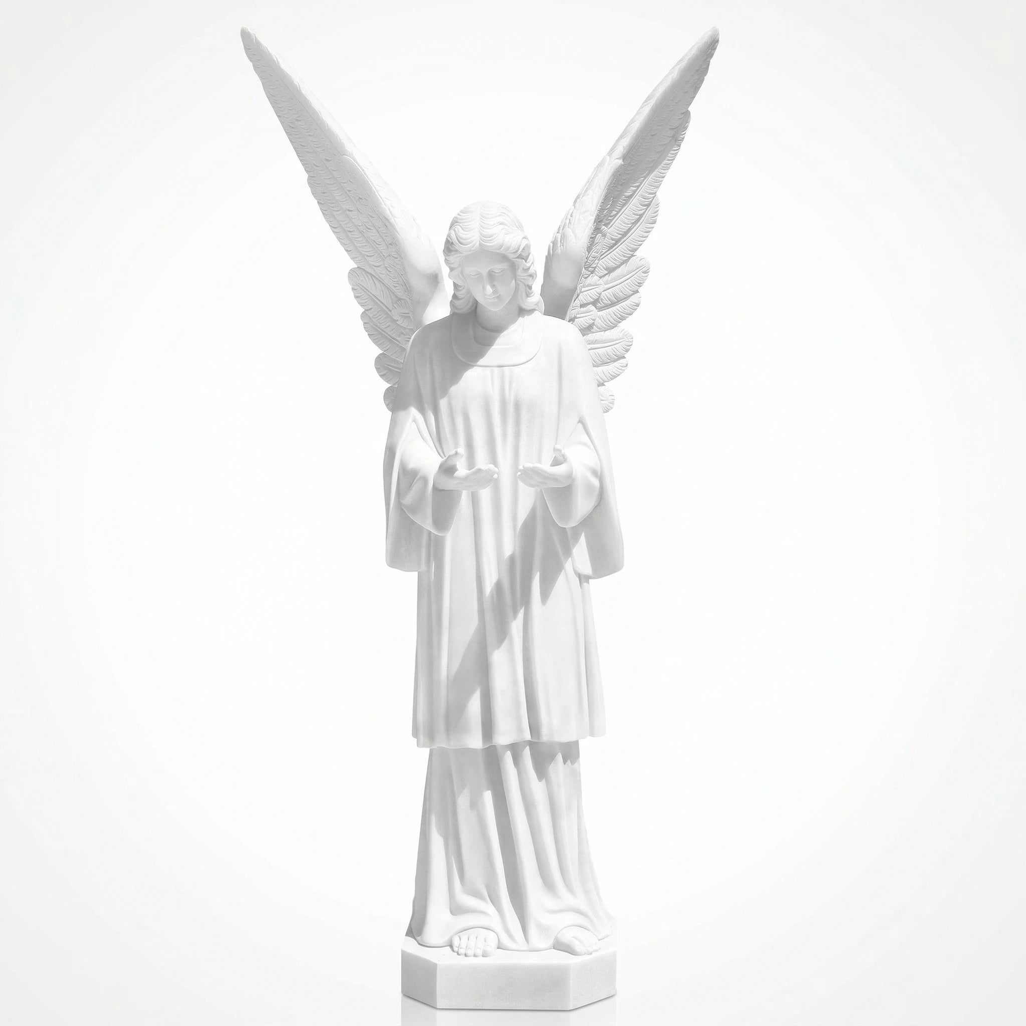 Vela-Natural-Marble-Angelic-Figure-Sculpture-Garden-Focal-Point-VSMS-826-05