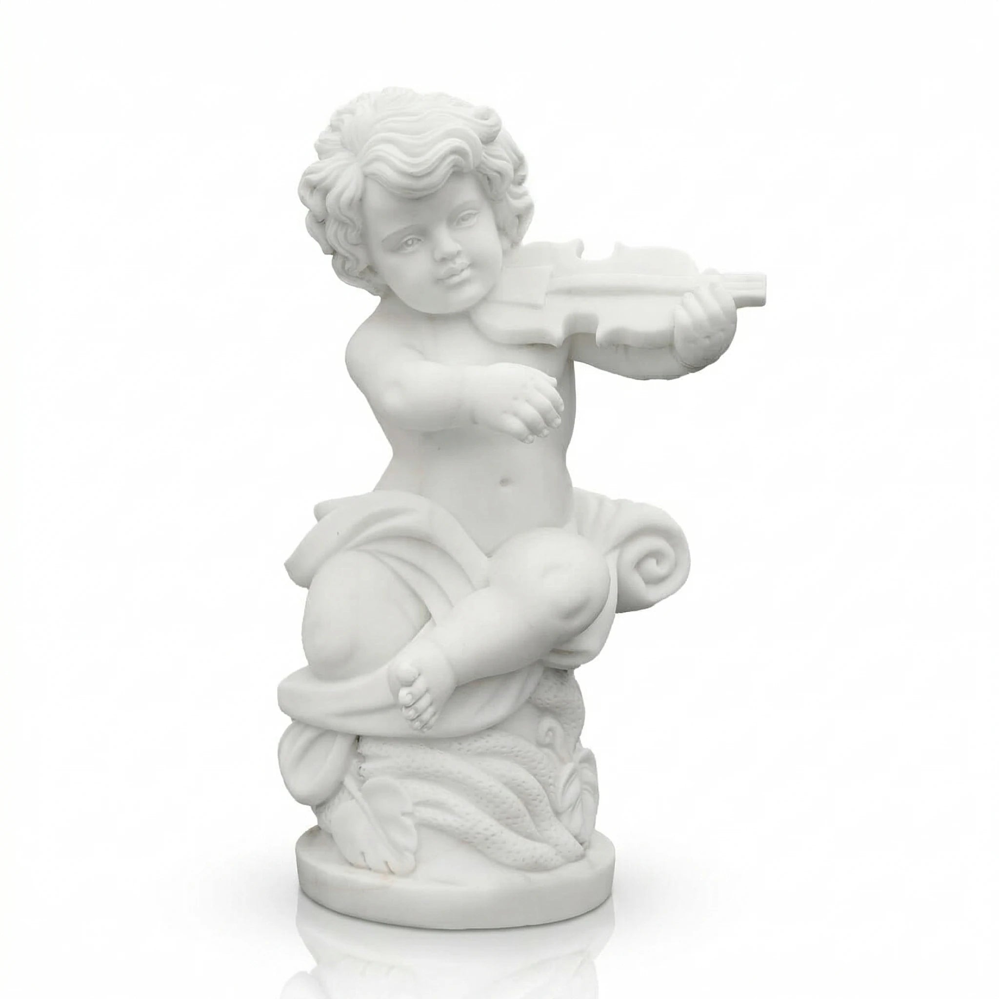 Vela-Natural-Marble-Cherubic-Violinist-Sculpture-Garden-Accent-VSMS-5274-06