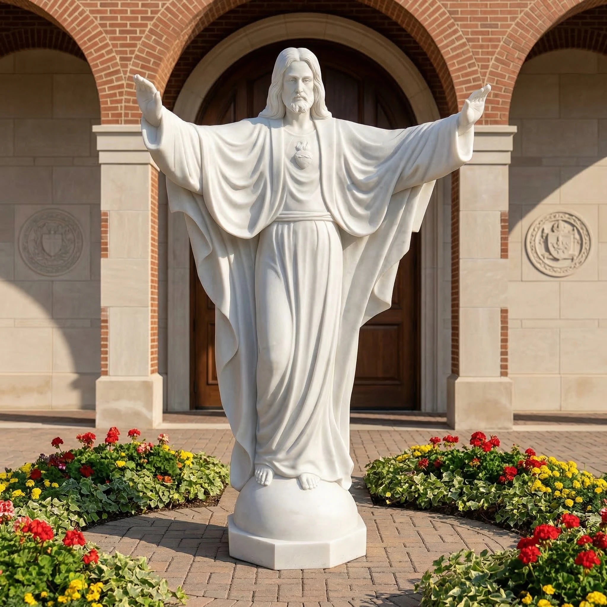 Vela-Natural-Marble-Christ-Sculpture-Serene-Blessing-Stance-VSMS-7391-01