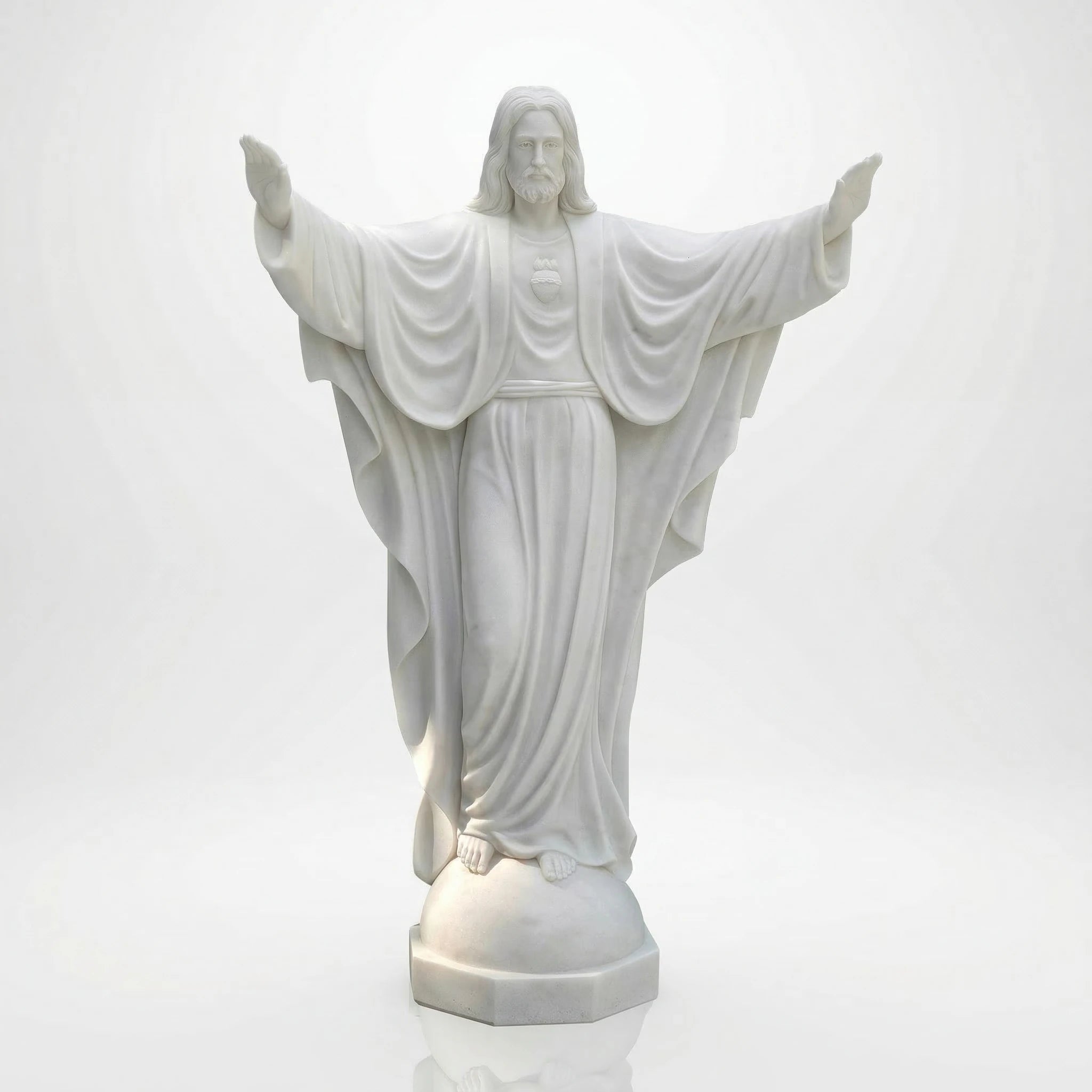 Vela-Natural-Marble-Christ-Sculpture-Serene-Blessing-Stance-VSMS-7391-06