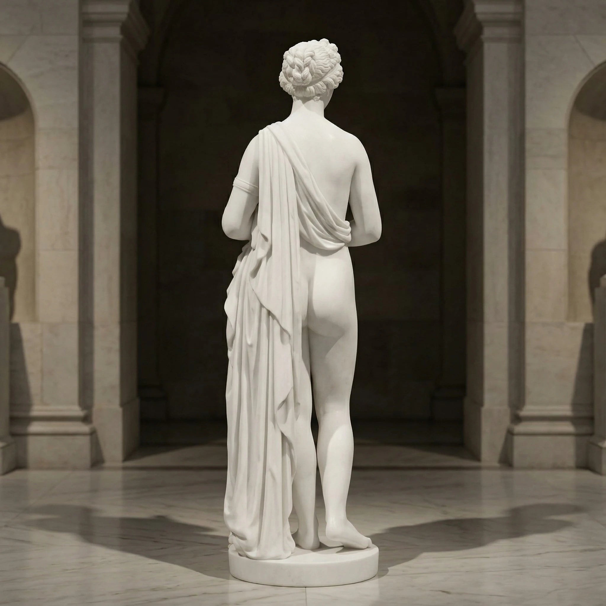 Vela-Natural-Marble-Classical-Female-Figure-Sculpture-Contrapposto-Standing-Form-VSMS-966-02