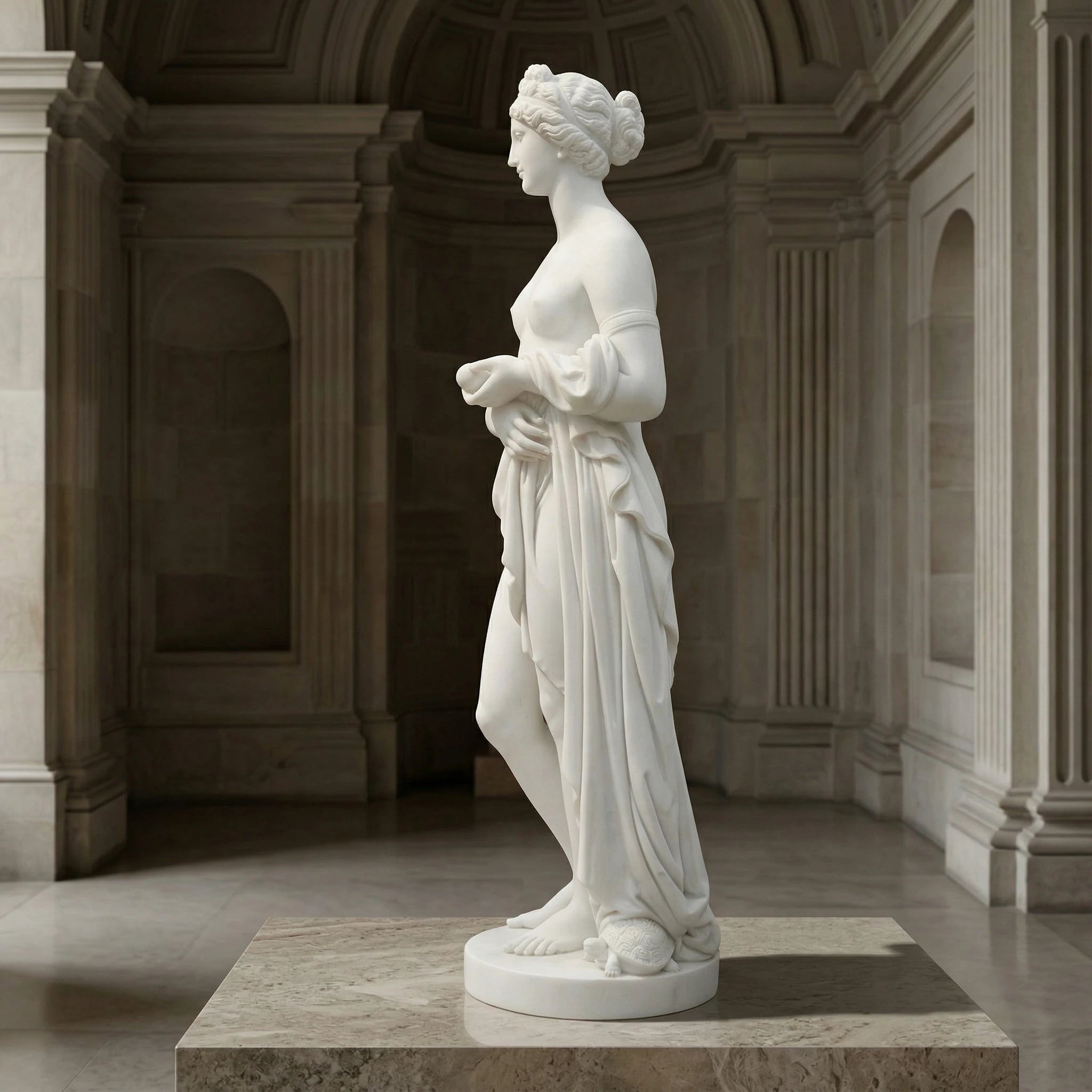 Vela-Natural-Marble-Classical-Female-Figure-Sculpture-Contrapposto-Standing-Form-VSMS-966-04