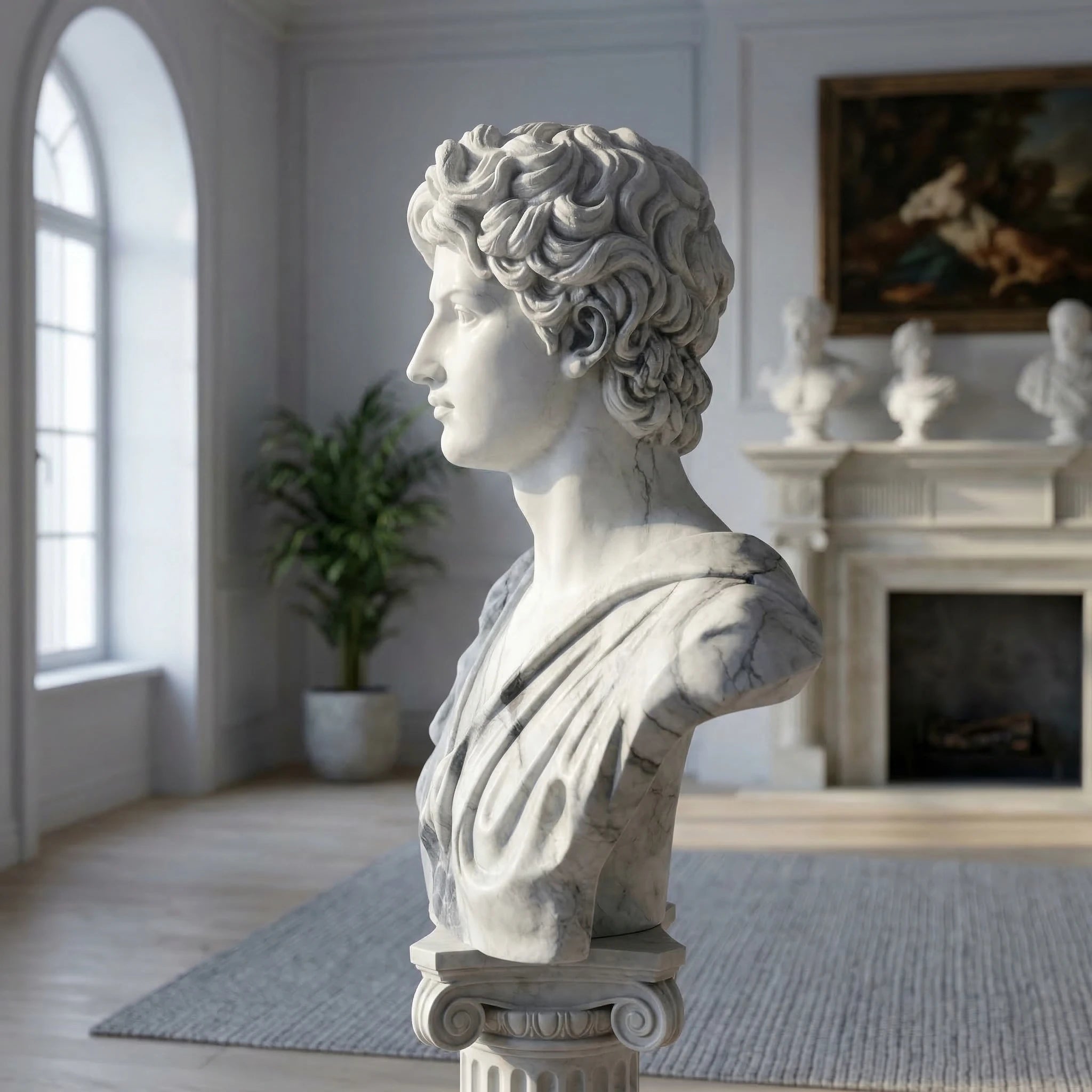 Vela-Natural-Marble-Classical-Male-Bust-Sculpture-Ionic-Pedestal-VSMS-4312-04