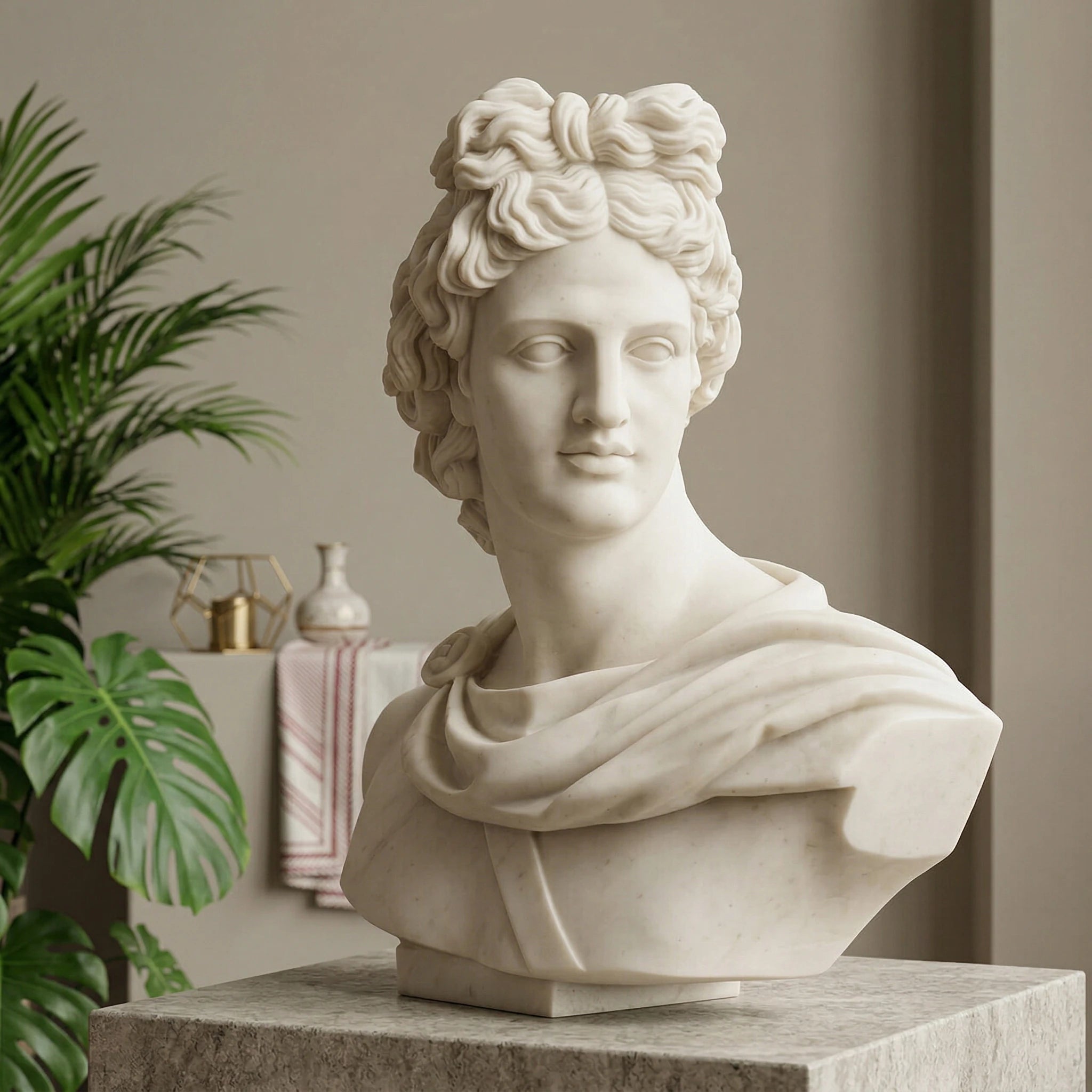 Vela-Natural-Marble-Classical-Male-Bust-Sculpture-Tabletop-Console-Scale-VSMS-941-01
