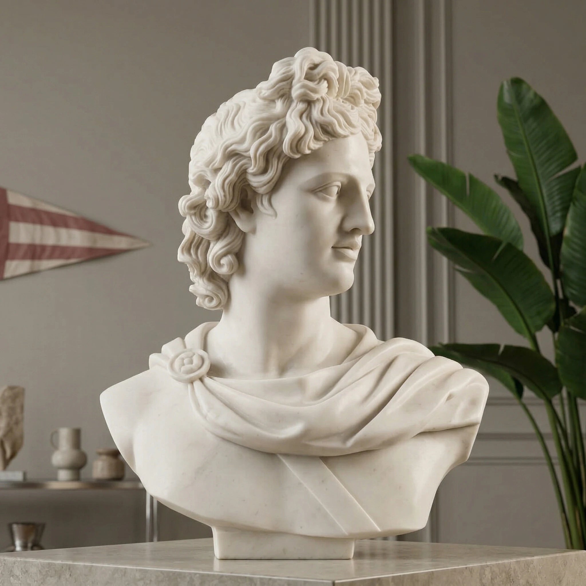 Vela-Natural-Marble-Classical-Male-Bust-Sculpture-Tabletop-Console-Scale-VSMS-941-04
