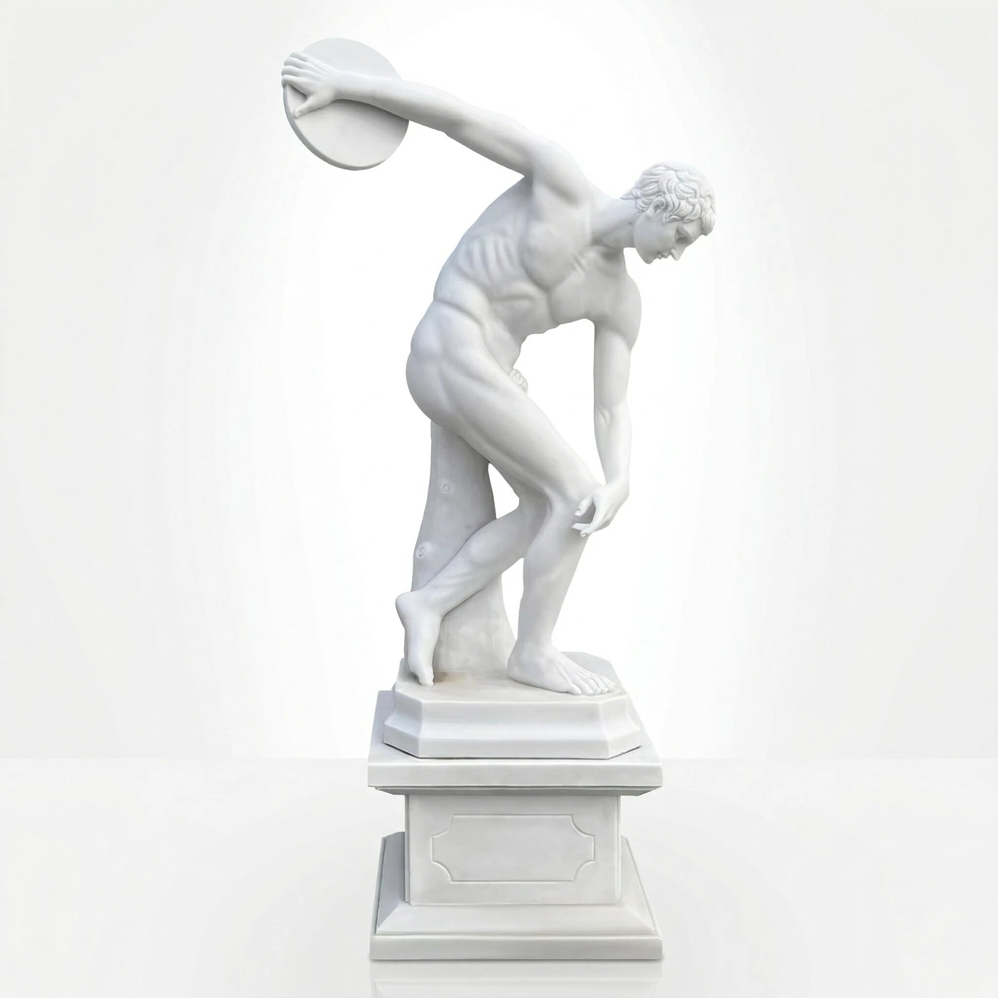 Vela-Natural-Marble-Discus-Thrower-Sculpture-on-Plinth-VSMS-907-06