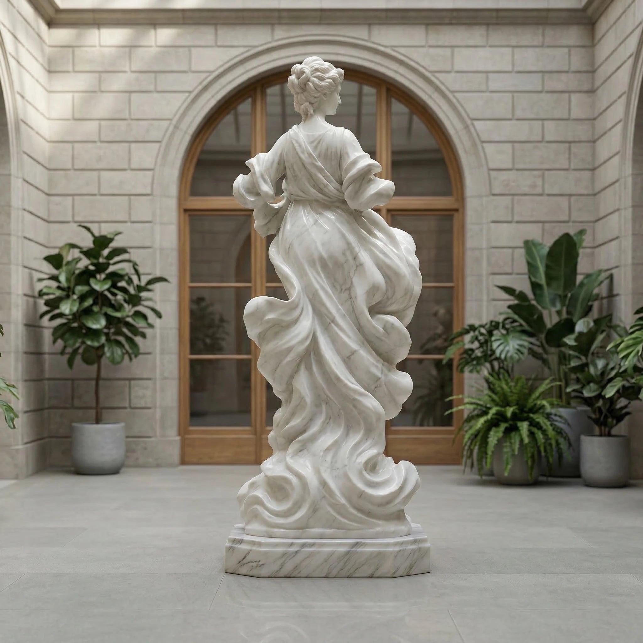Vela-Natural-Marble-Female-Figure-Sculpture-Floor-Standing-Contrapposto-VSMS-4218-02