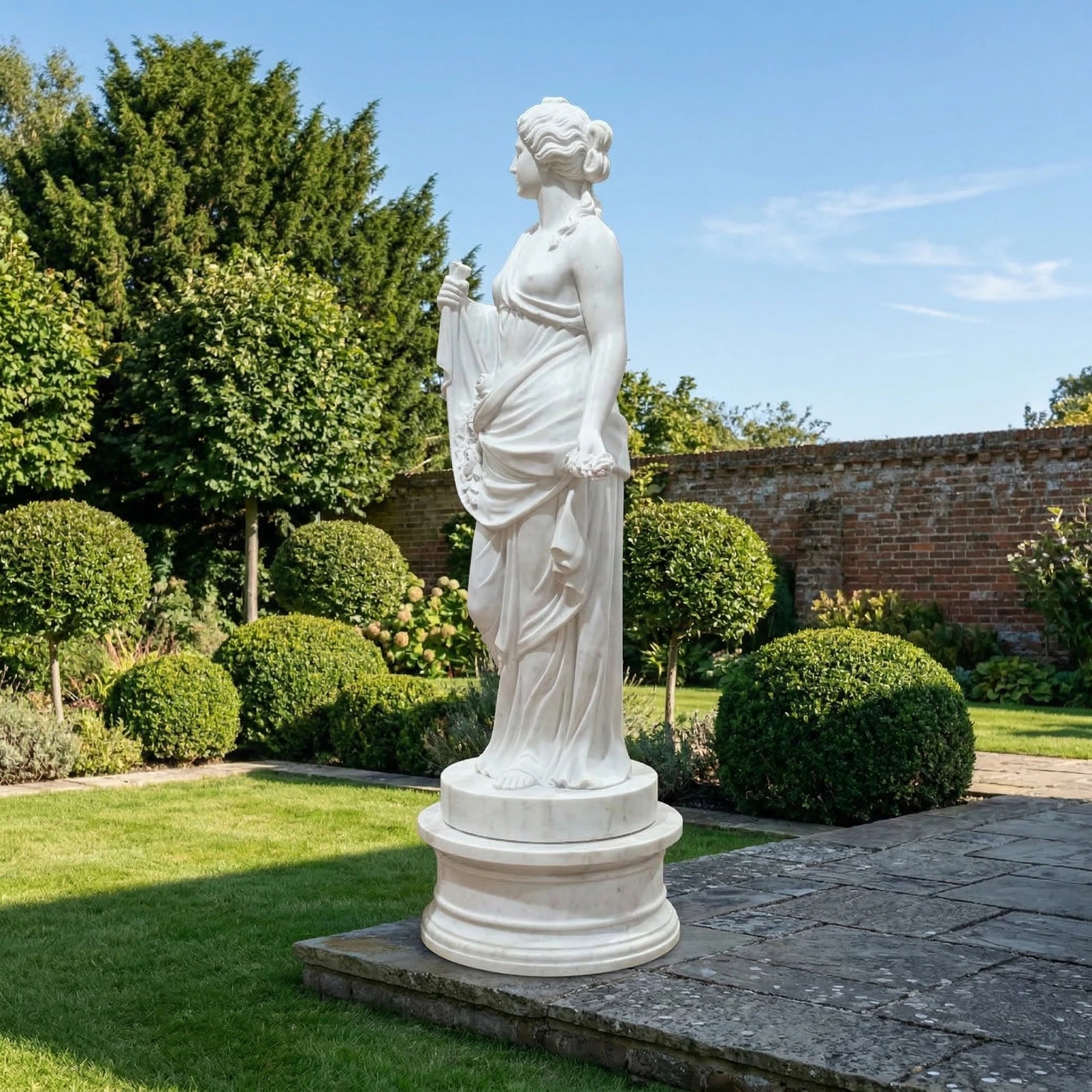 Vela-Natural-Marble-Female-Figure-Sculpture-Garden-Pedestal-VSMS-5617-02