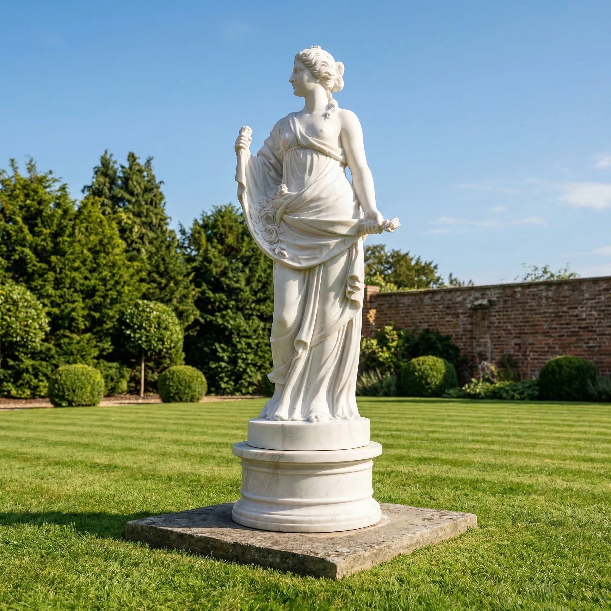 Vela-Natural-Marble-Female-Figure-Sculpture-Garden-Pedestal-VSMS-5617-04
