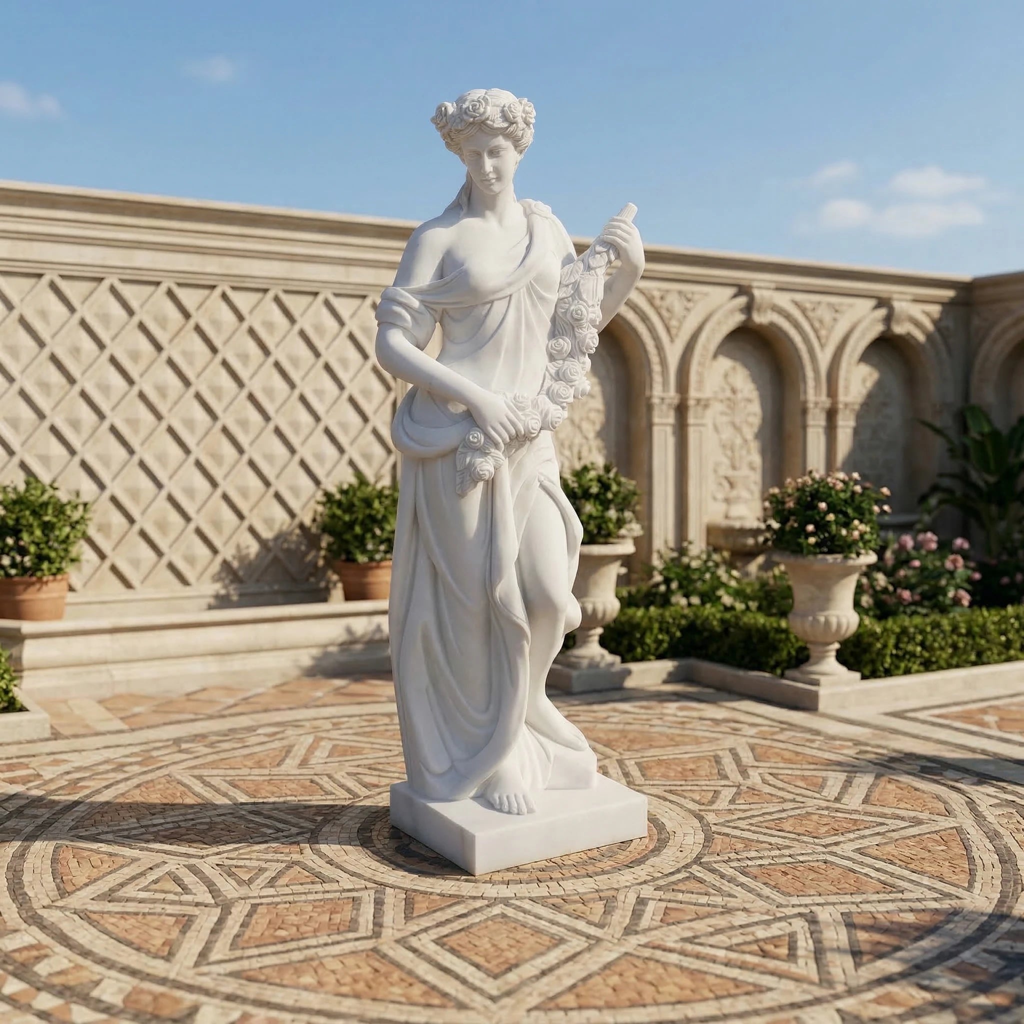 Vela-Natural-Marble-Female-Figure-Sculpture-Garden-Statue-VSMS-6158-01