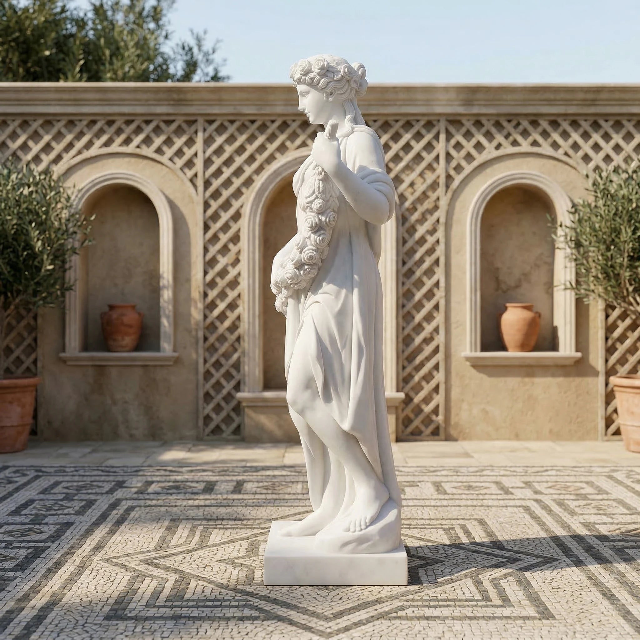 Vela-Natural-Marble-Female-Figure-Sculpture-Garden-Statue-VSMS-6158-04