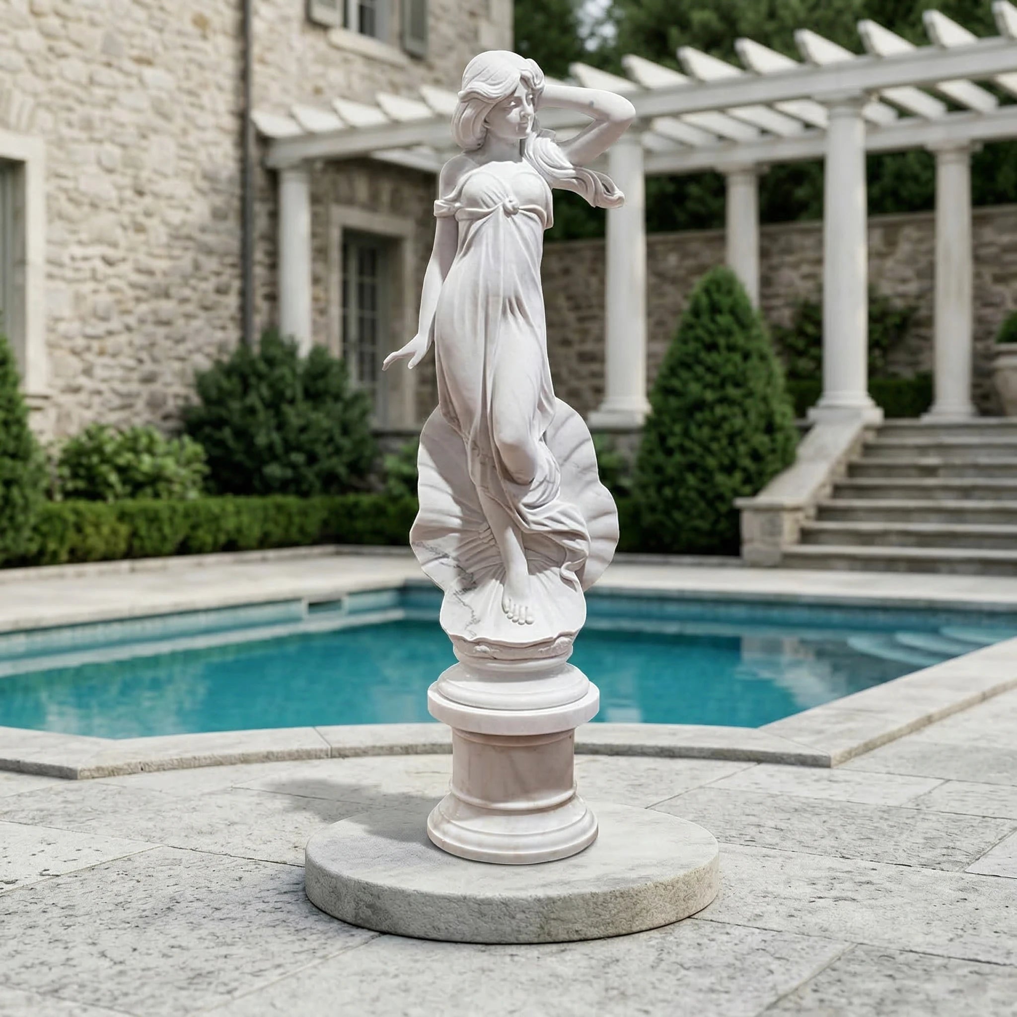 Vela-Natural-Marble-Female-Figure-Sculpture-Pedestal-Plinth-VSMS-9534-01