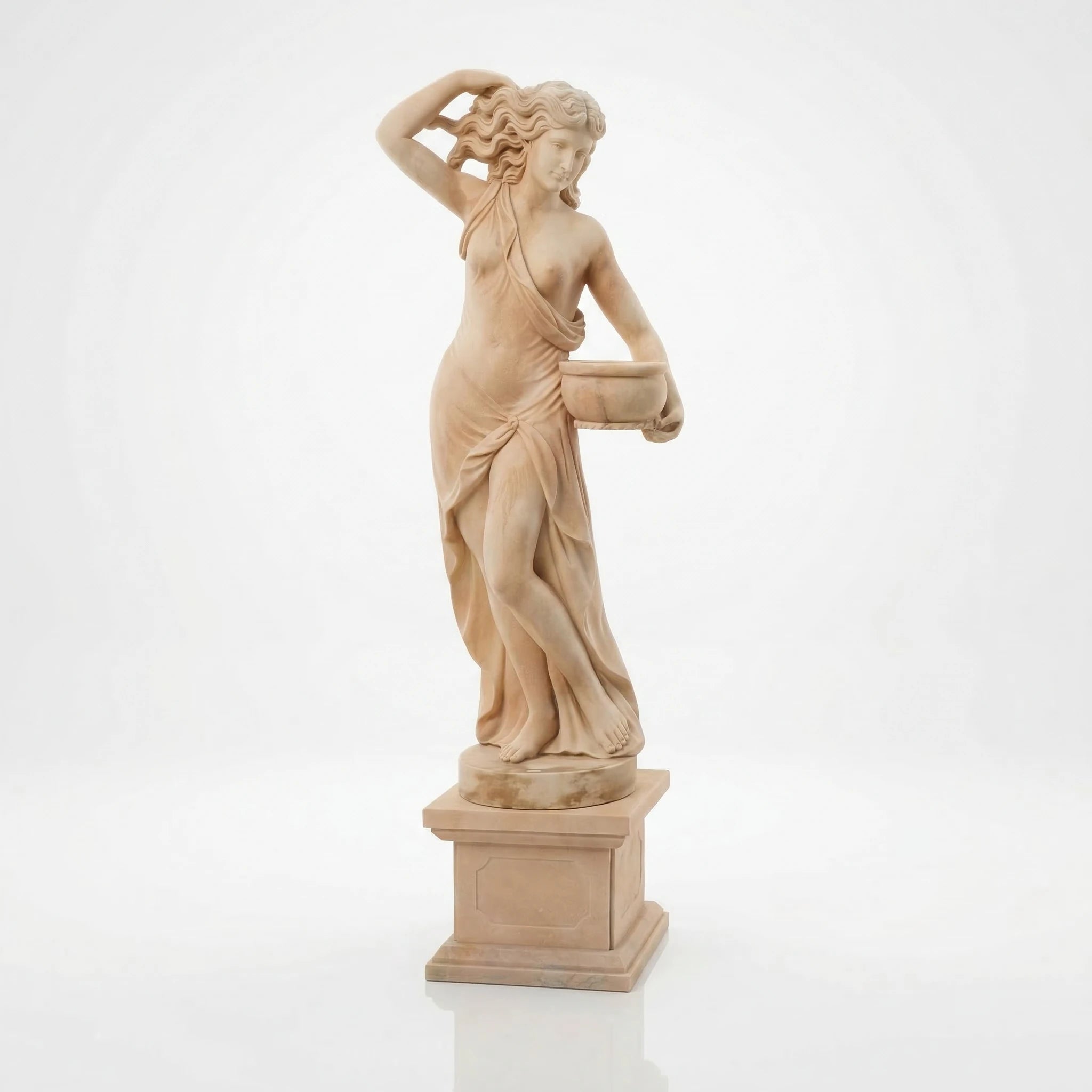 Vela-Natural-Marble-Female-Figure-Sculpture-with-Vessel-VSMS-7864-03