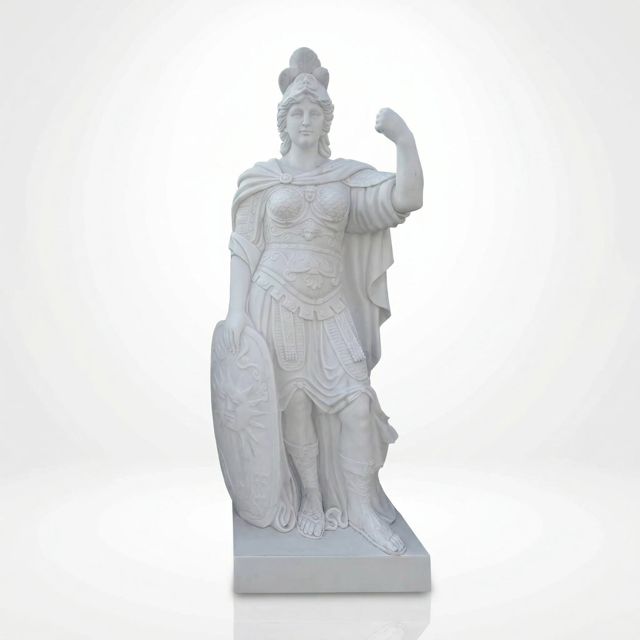 Vela-Natural-Marble-Female-Warrior-Sculpture-Pedestal-Statue-VSMS-928-05