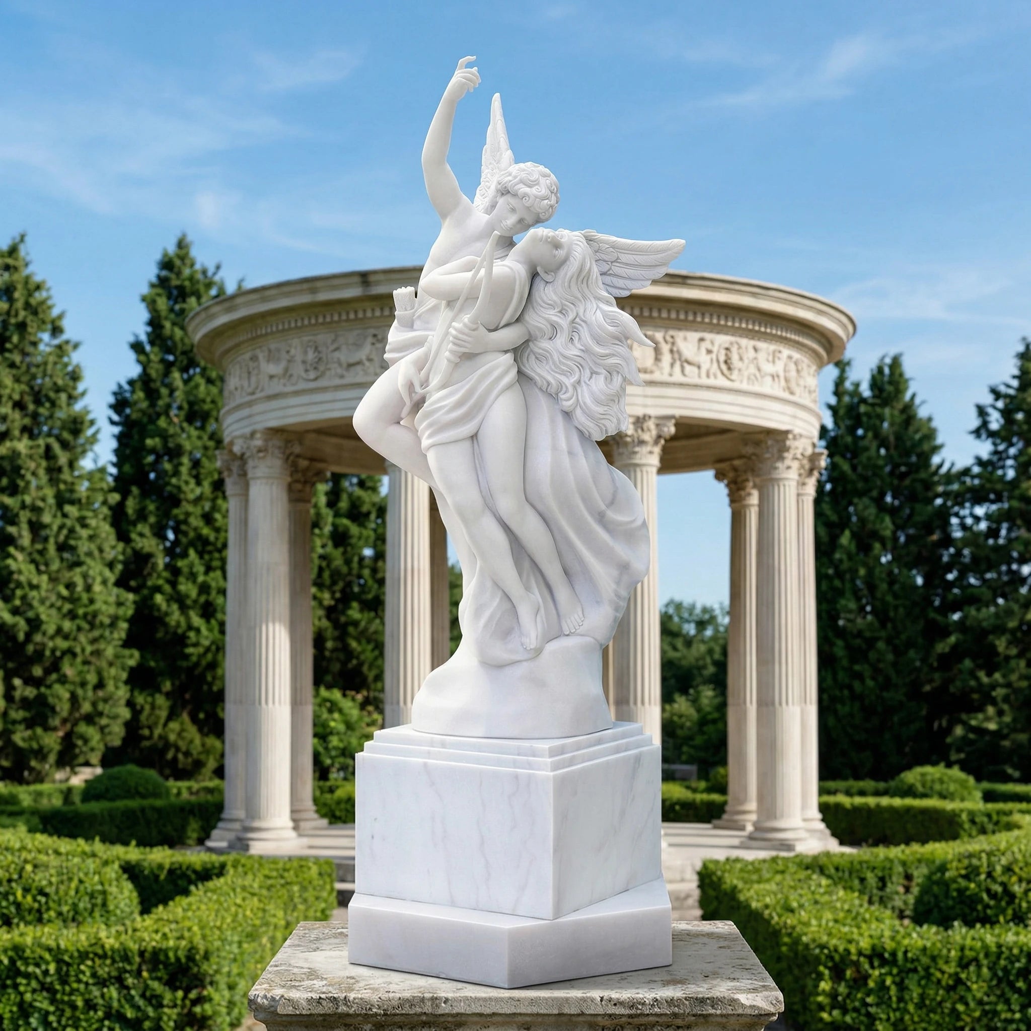 Vela-Natural-Marble-Figurative--Human-Form-Sculpture-Spiritual-Embrace-VSMS-6247-01