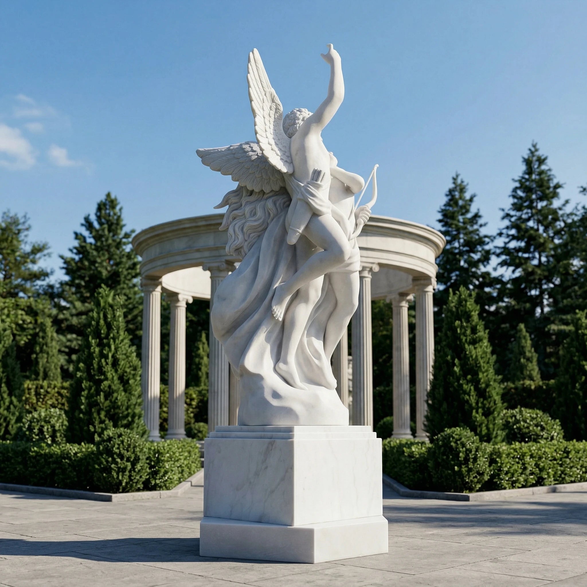 Vela-Natural-Marble-Figurative--Human-Form-Sculpture-Spiritual-Embrace-VSMS-6247-04