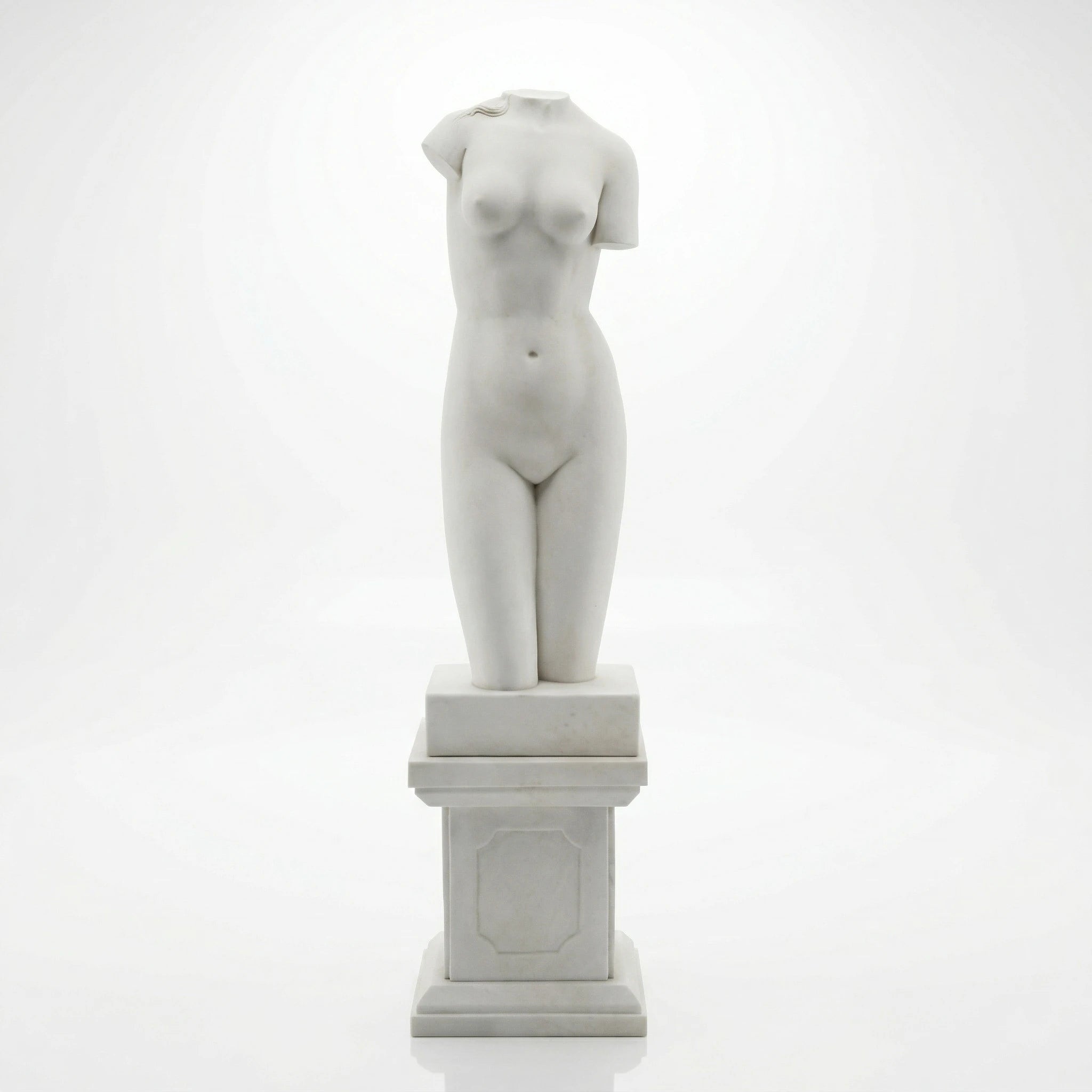 Vela-Natural-Marble-Figurative-Human-Form-Sculpture-Minimalist-Pedestal-VSMS-4825-04