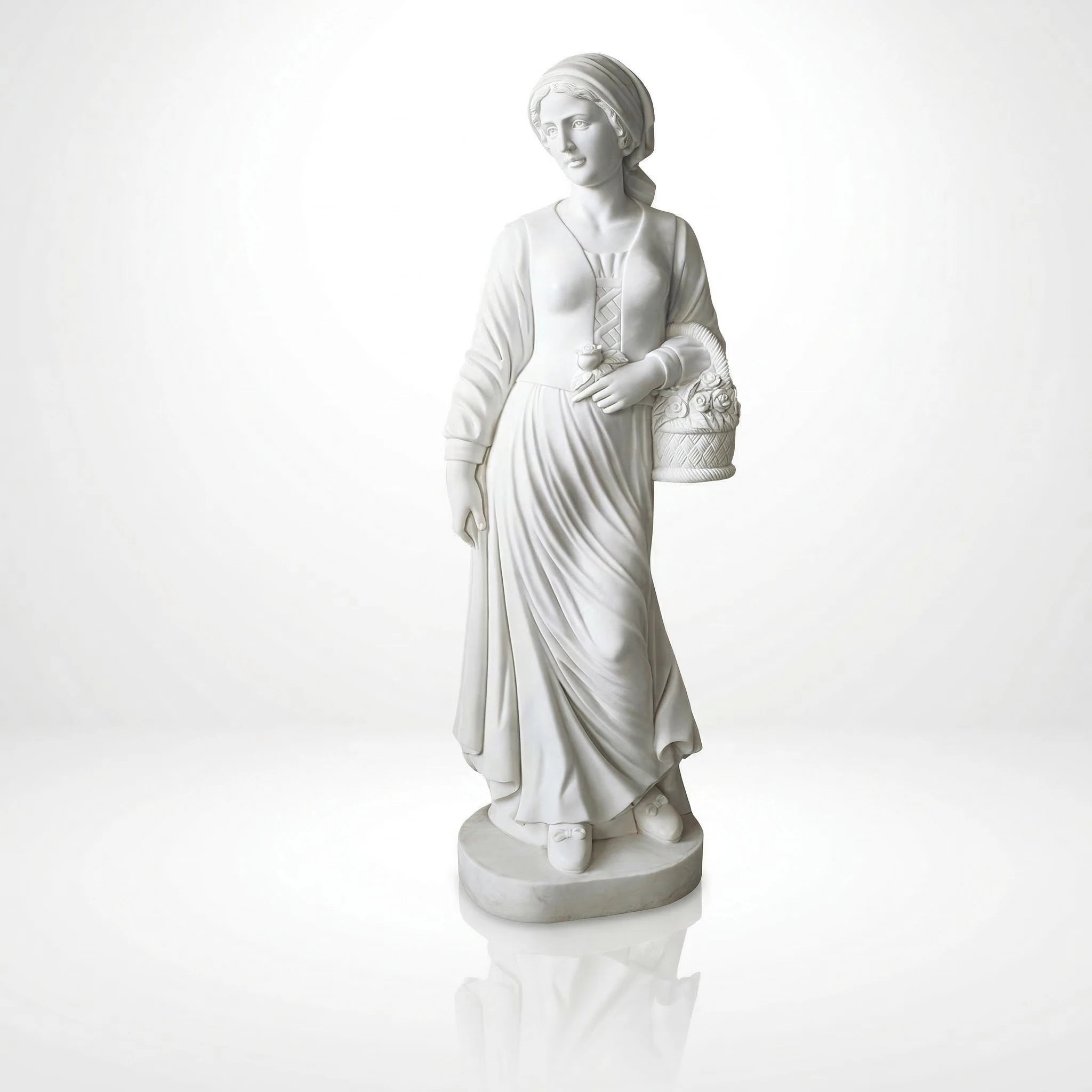Vela-Natural-Marble-Garden-Maiden-Sculpture-Pedestal-Figure-VSMS-1523-06