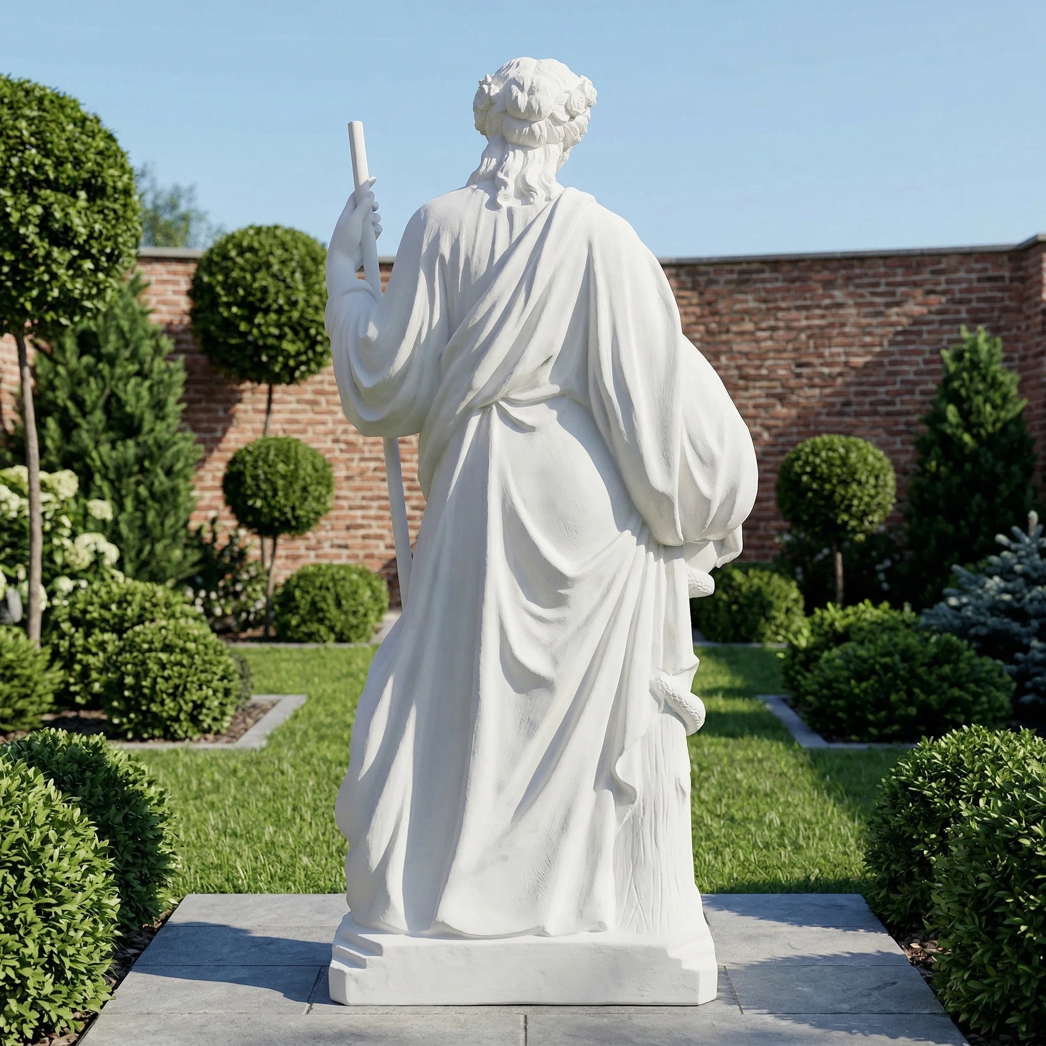 Vela-Natural-Marble-Goddess-Figure-Sculpture-Garden-Pedestal-VSMS-903-02