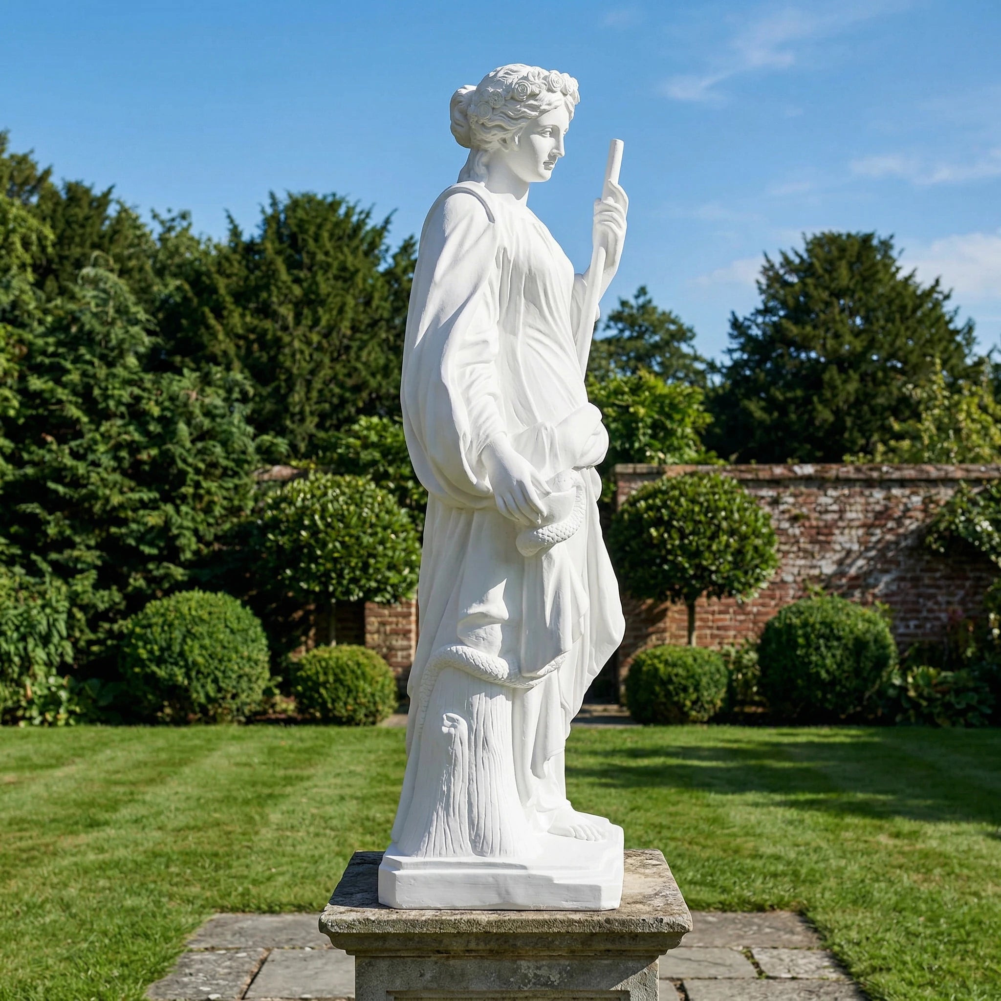 Vela-Natural-Marble-Goddess-Figure-Sculpture-Garden-Pedestal-VSMS-903-03