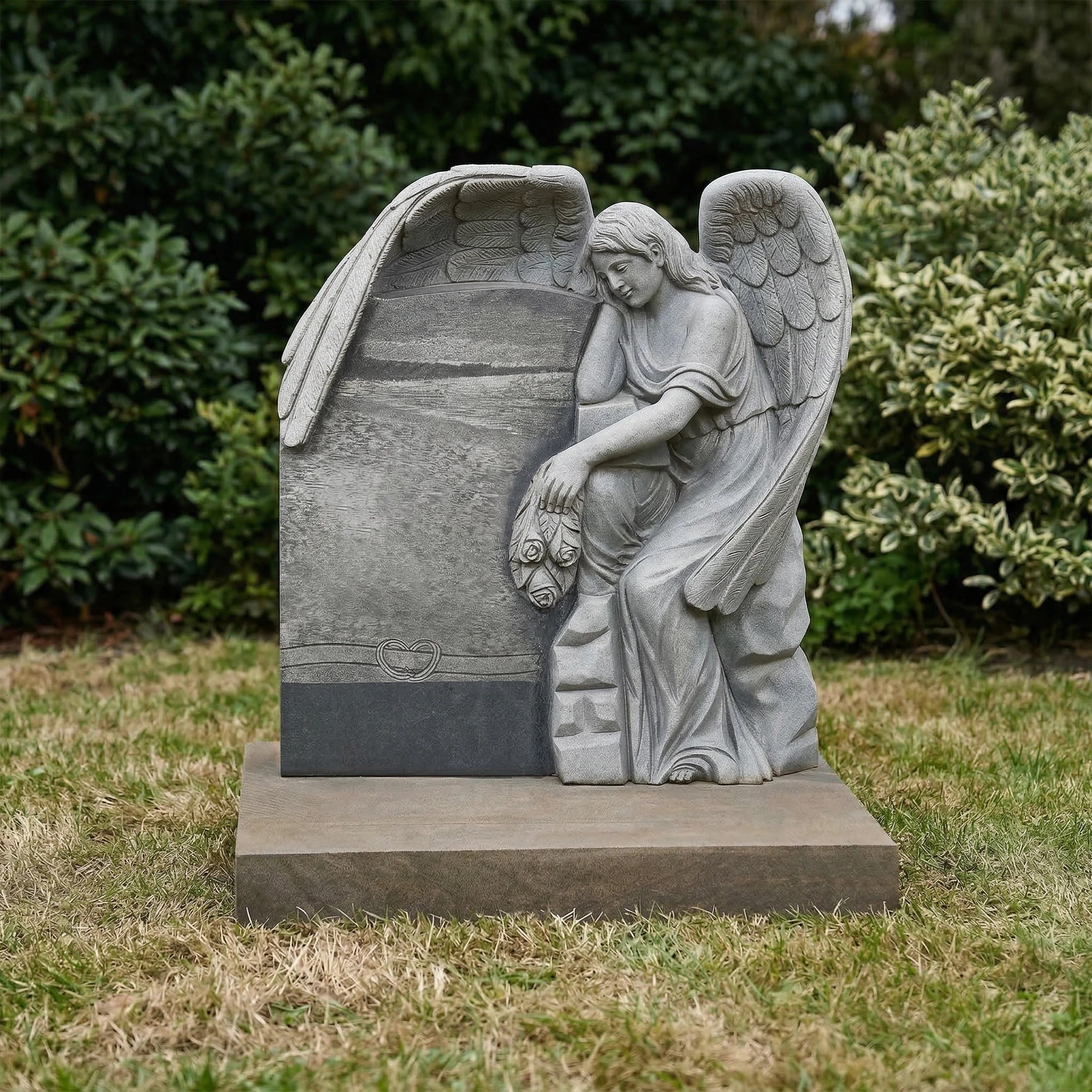 Vela-Natural-Marble-Guardian-Angel-Sculpture-Garden-Memorial-VSMS-2750-03