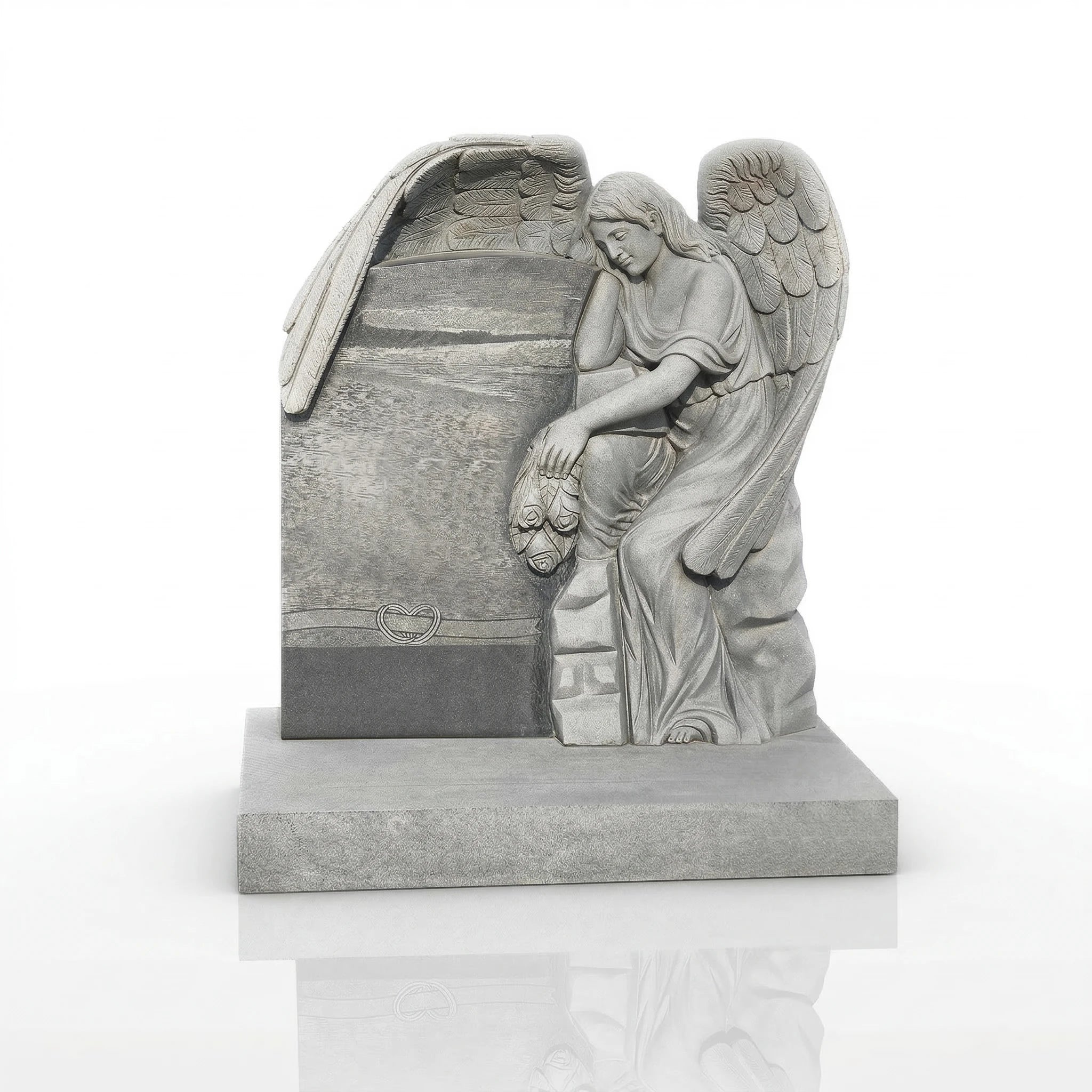 Vela-Natural-Marble-Guardian-Angel-Sculpture-Garden-Memorial-VSMS-2750-06