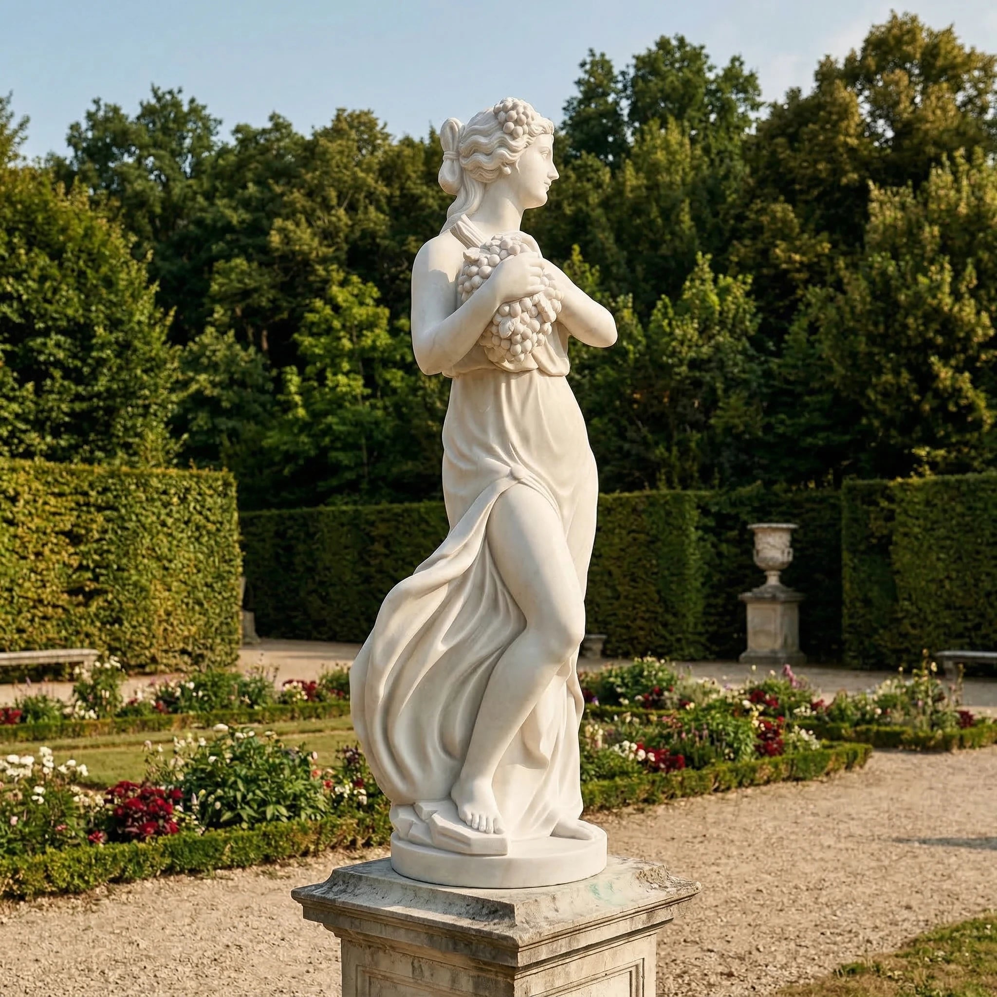 Vela-Natural-Marble-Harvest-Maiden-Sculpture-Garden-Pedestal-VSMS-2483-05